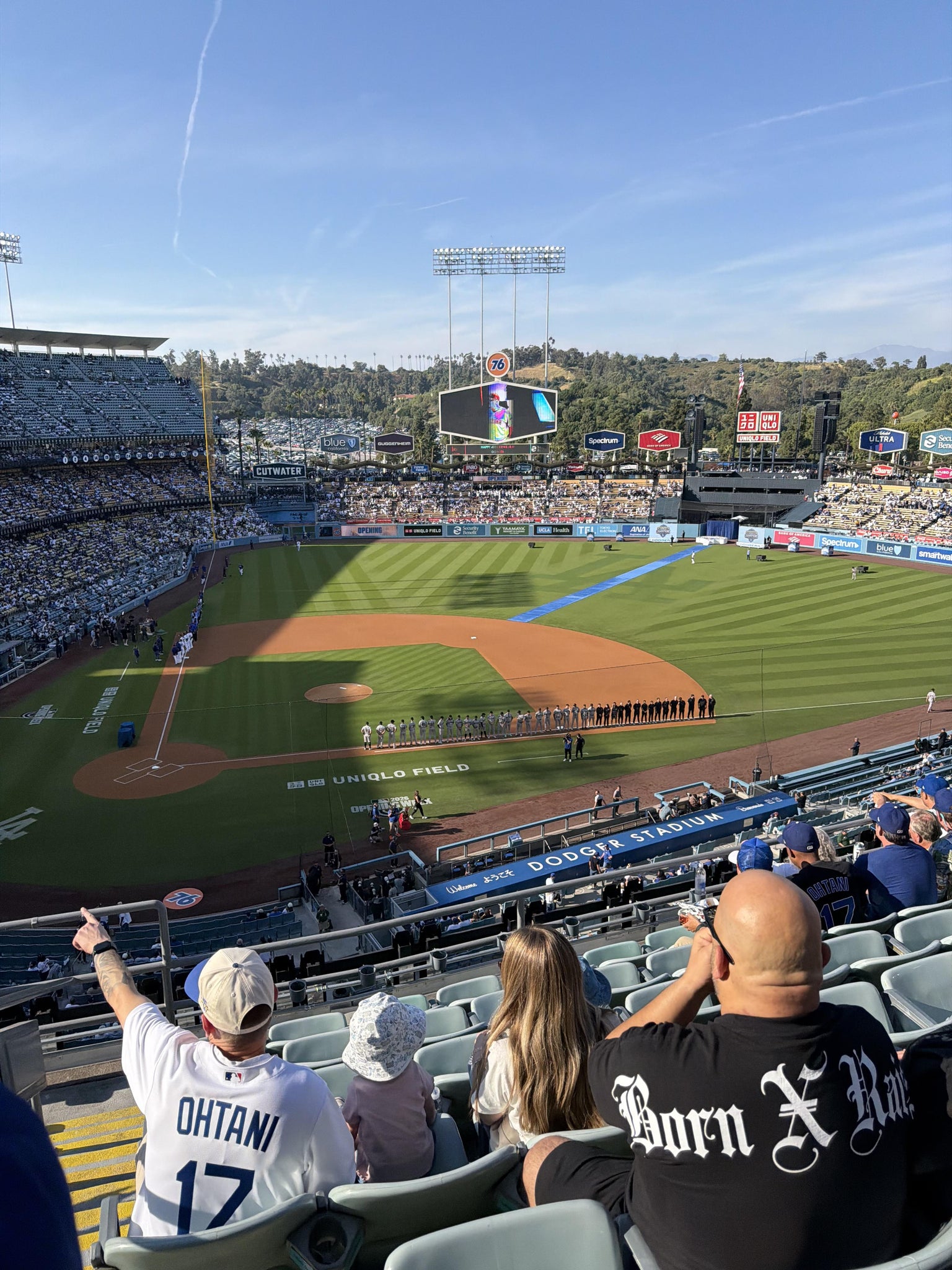 Real Fan View taken from Section 10 RS at UNIQLO Field at Dodger Stadium by John A