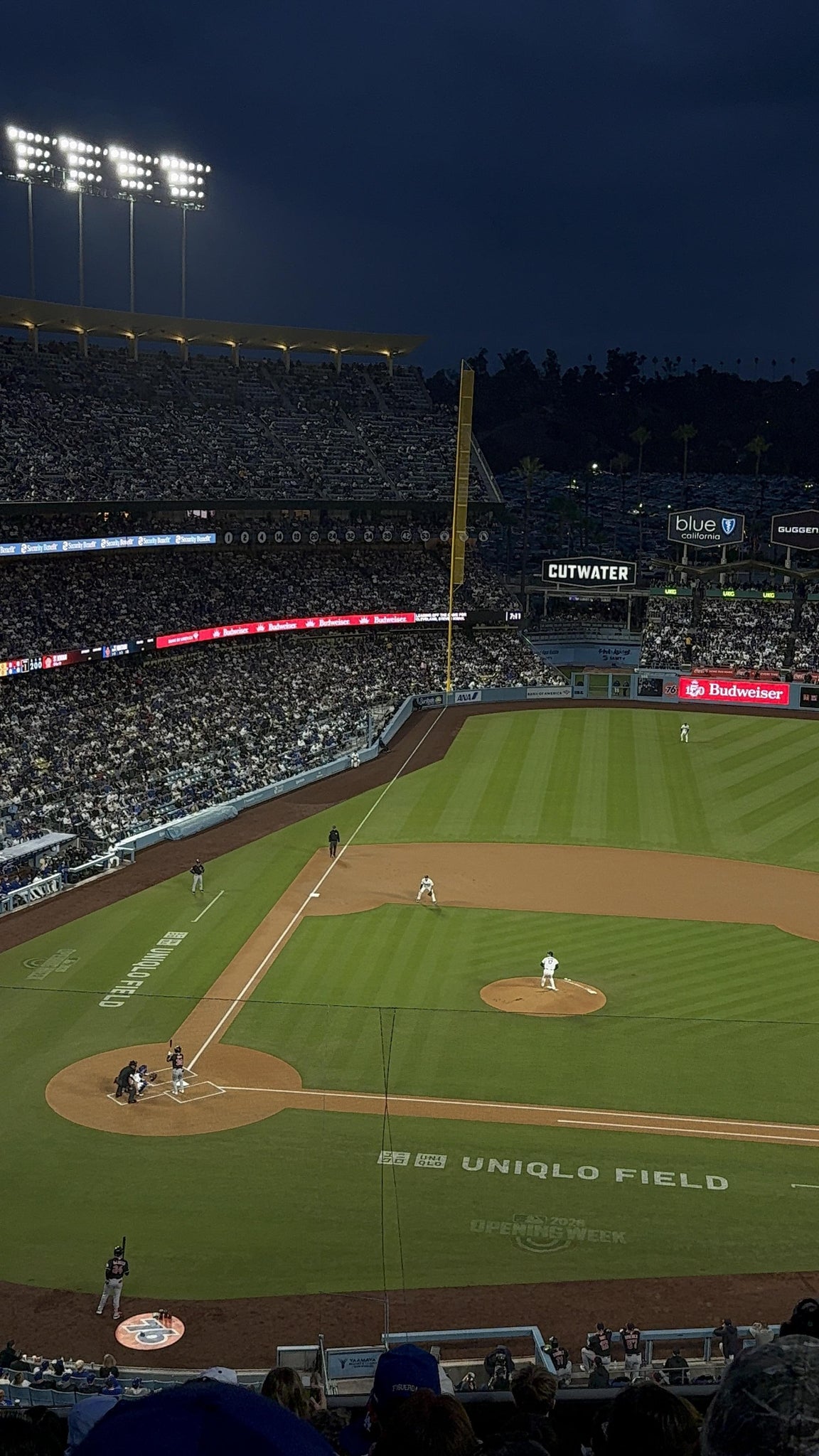 Real Fan View taken from Section 10 RS at UNIQLO Field at Dodger Stadium by Matthew M