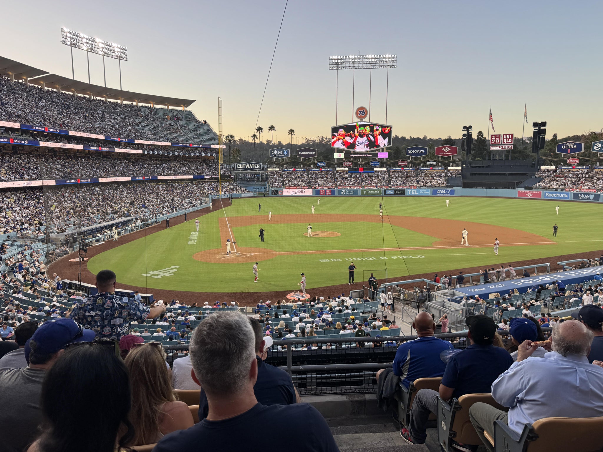 Real Fan View taken from Section 118 LG at UNIQLO Field at Dodger Stadium by Anonymous User