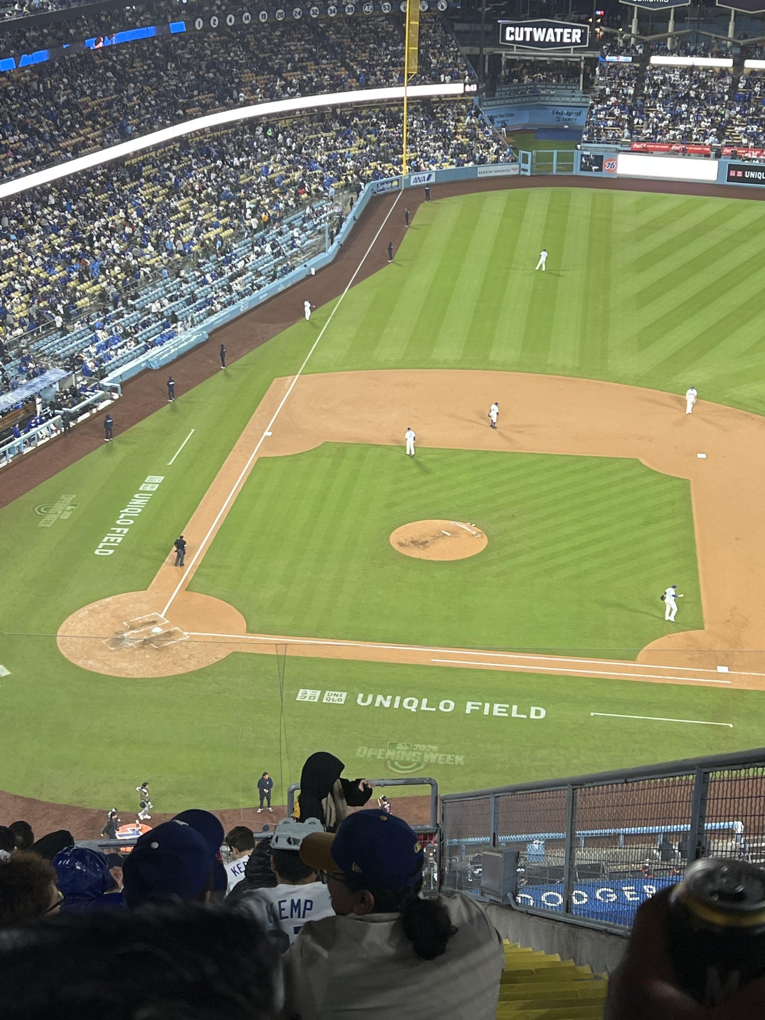 Real Fan View taken from Section 12 TD at UNIQLO Field at Dodger Stadium by Anonymous User