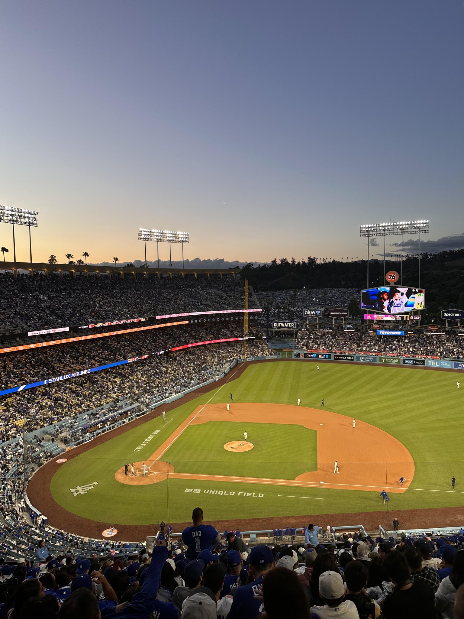 Real Fan View taken from Section 14 RS at UNIQLO Field at Dodger Stadium by Kaiwen C