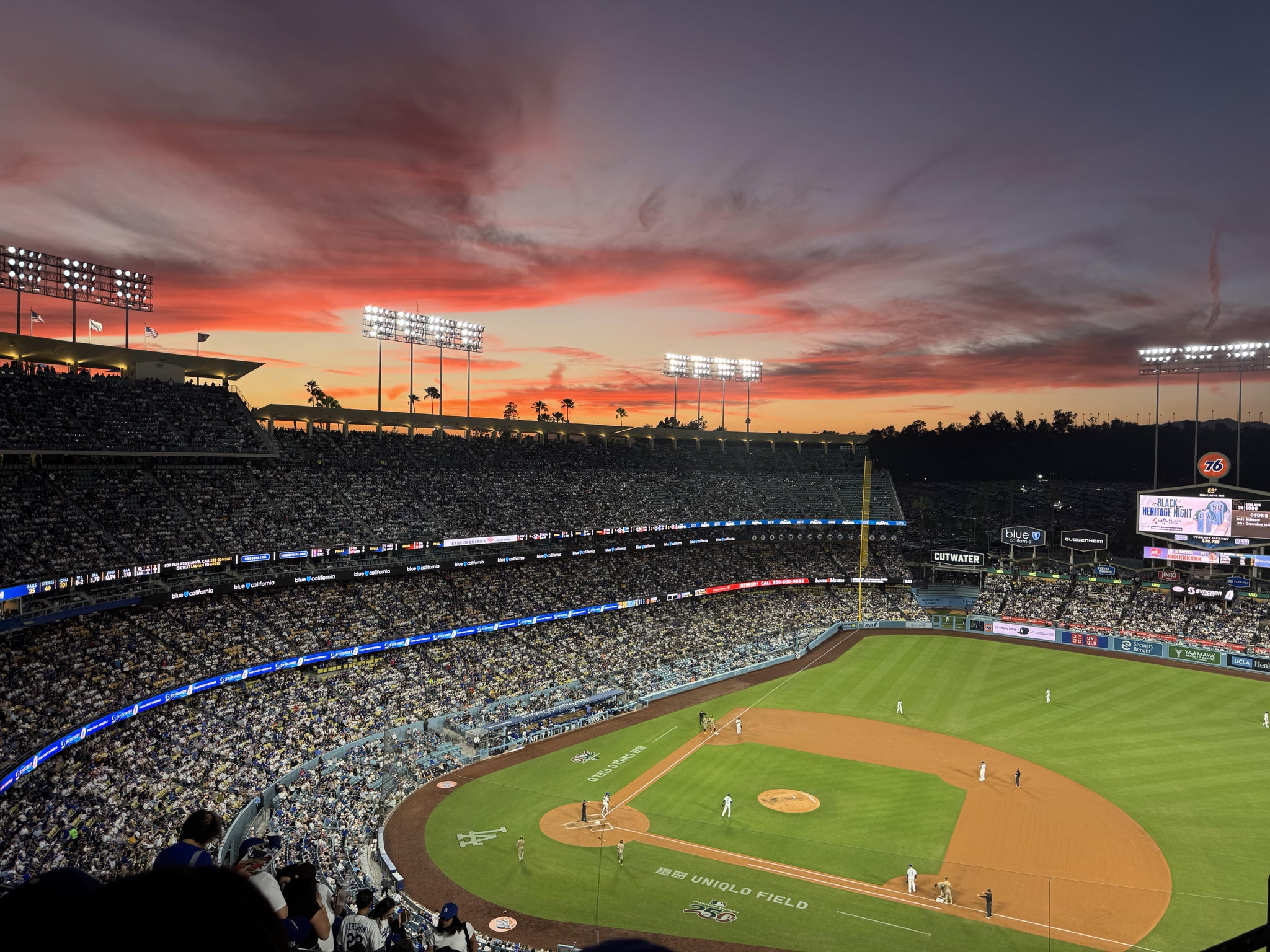 Real Fan View taken from Section 14 RS at UNIQLO Field at Dodger Stadium by Anonymous User