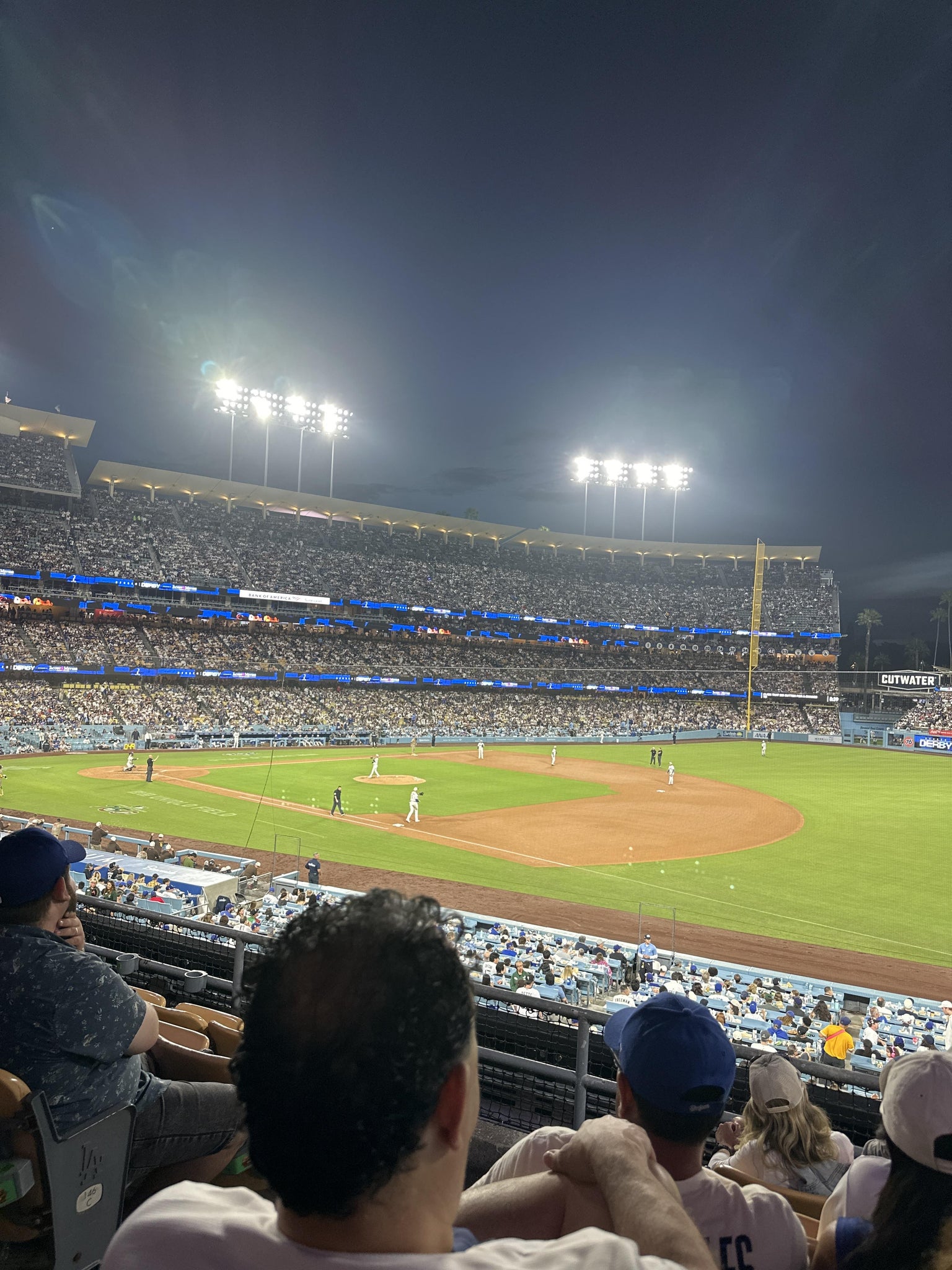 Real Fan View taken from Section 148 LG at UNIQLO Field at Dodger Stadium by Monthserrat A
