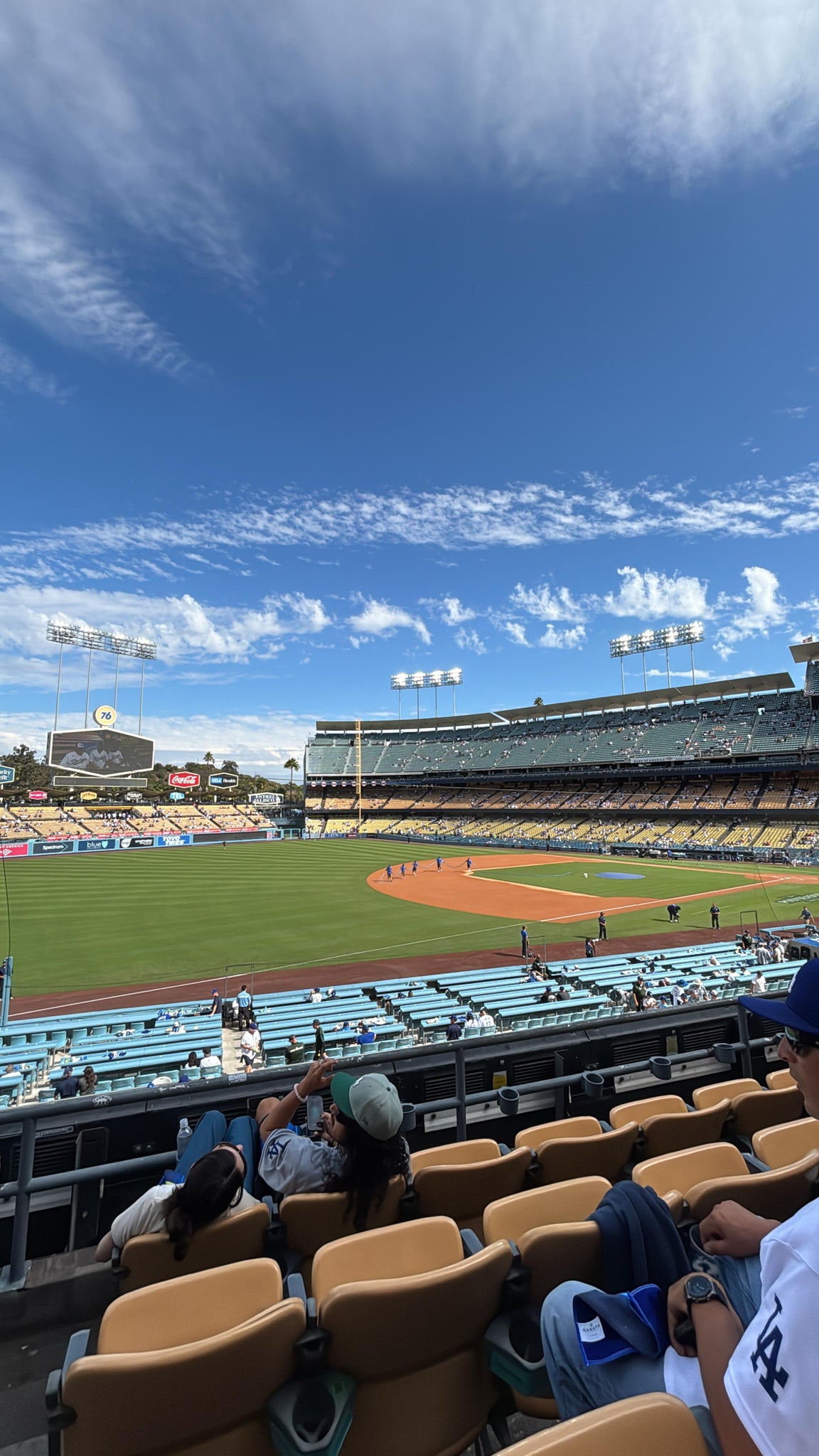 Real Fan View taken from Section 149 LG at UNIQLO Field at Dodger Stadium by Anonymous User
