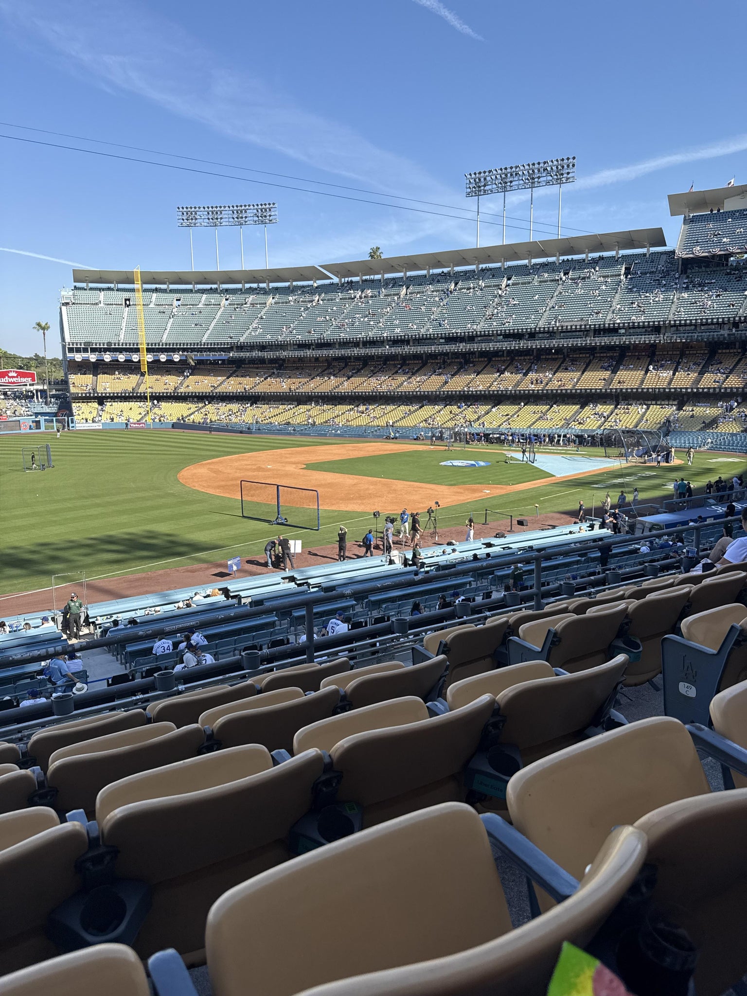 Real Fan View taken from Section 151 LG at UNIQLO Field at Dodger Stadium by Anonymous User