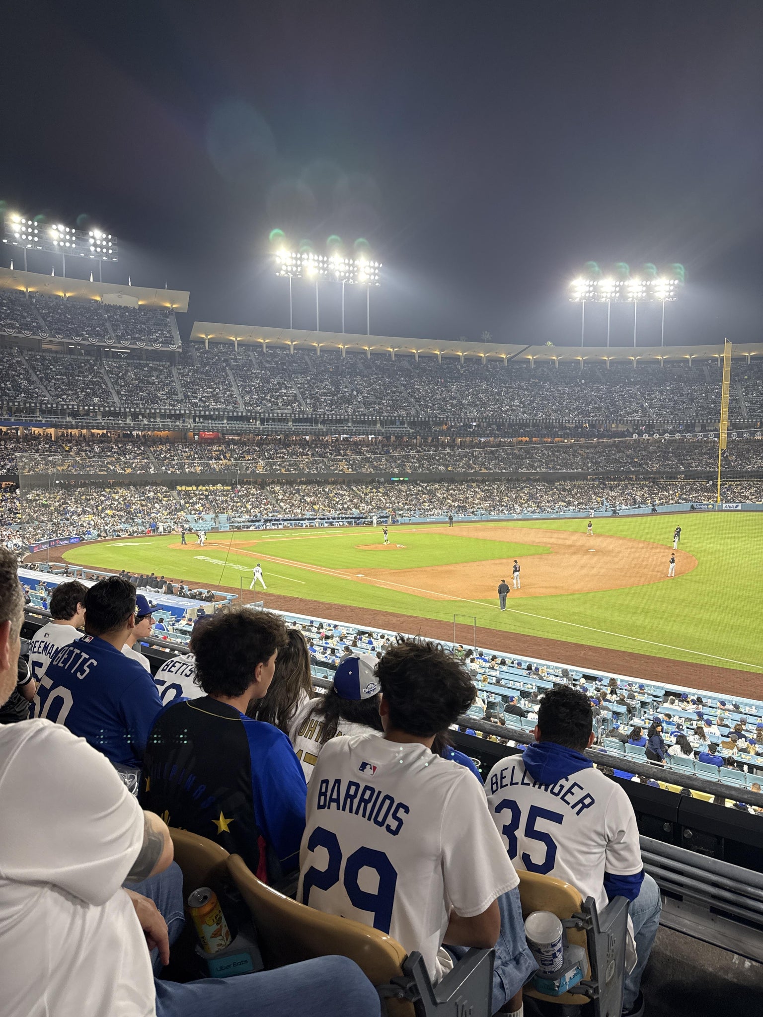 Real Fan View taken from Section 152 LG at UNIQLO Field at Dodger Stadium by Joseph H