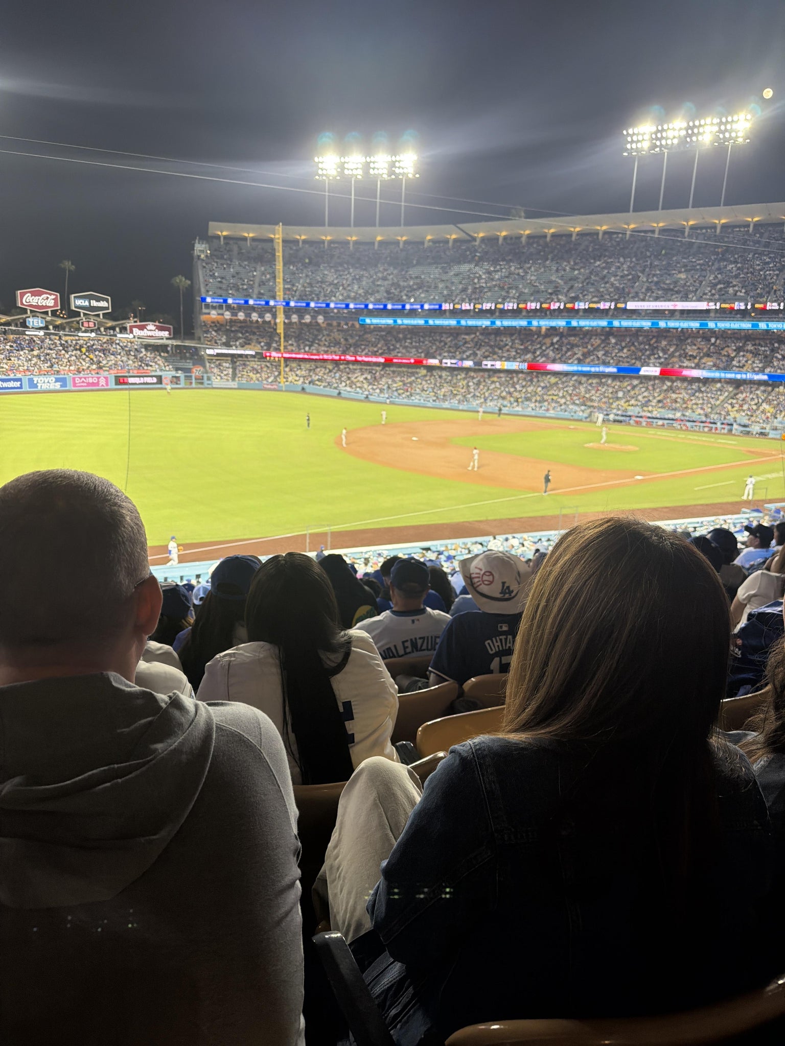 Real Fan View taken from Section 153 LG at UNIQLO Field at Dodger Stadium by Armando S