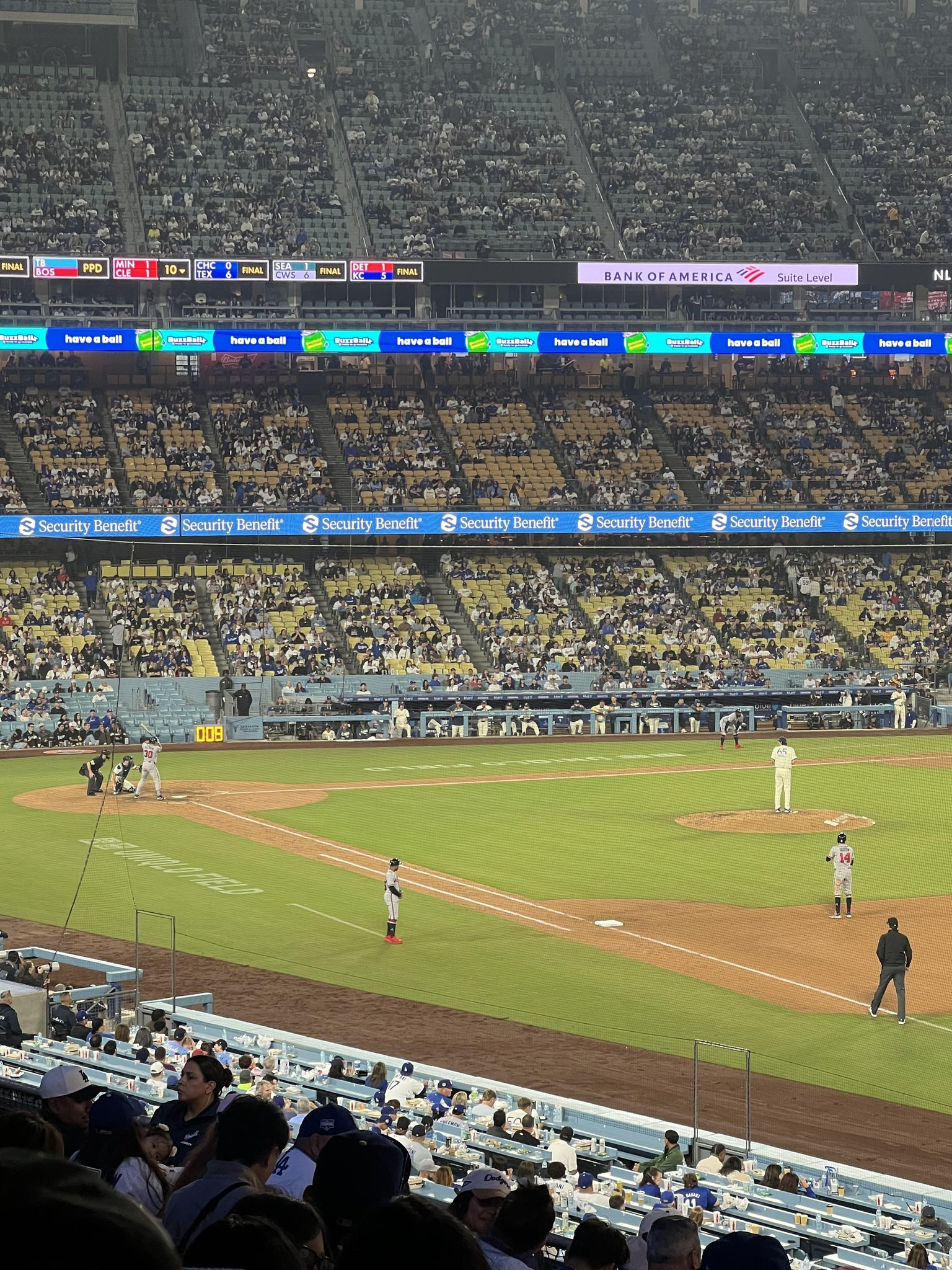 Real Fan View taken from Section 158 LG at UNIQLO Field at Dodger Stadium by Daniel R