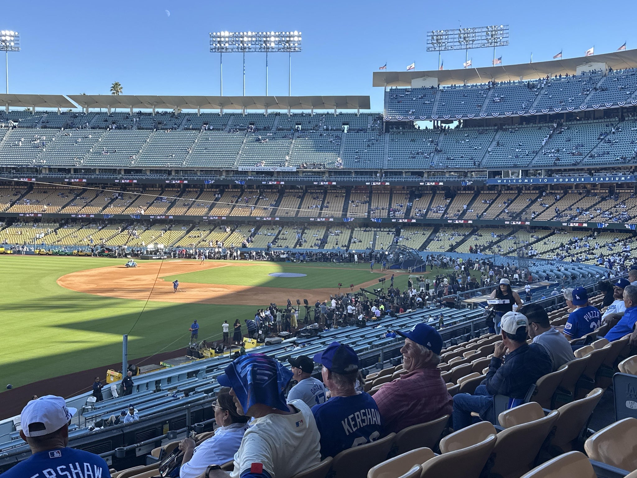 Real Fan View taken from Section 159 LG at UNIQLO Field at Dodger Stadium by Anonymous User