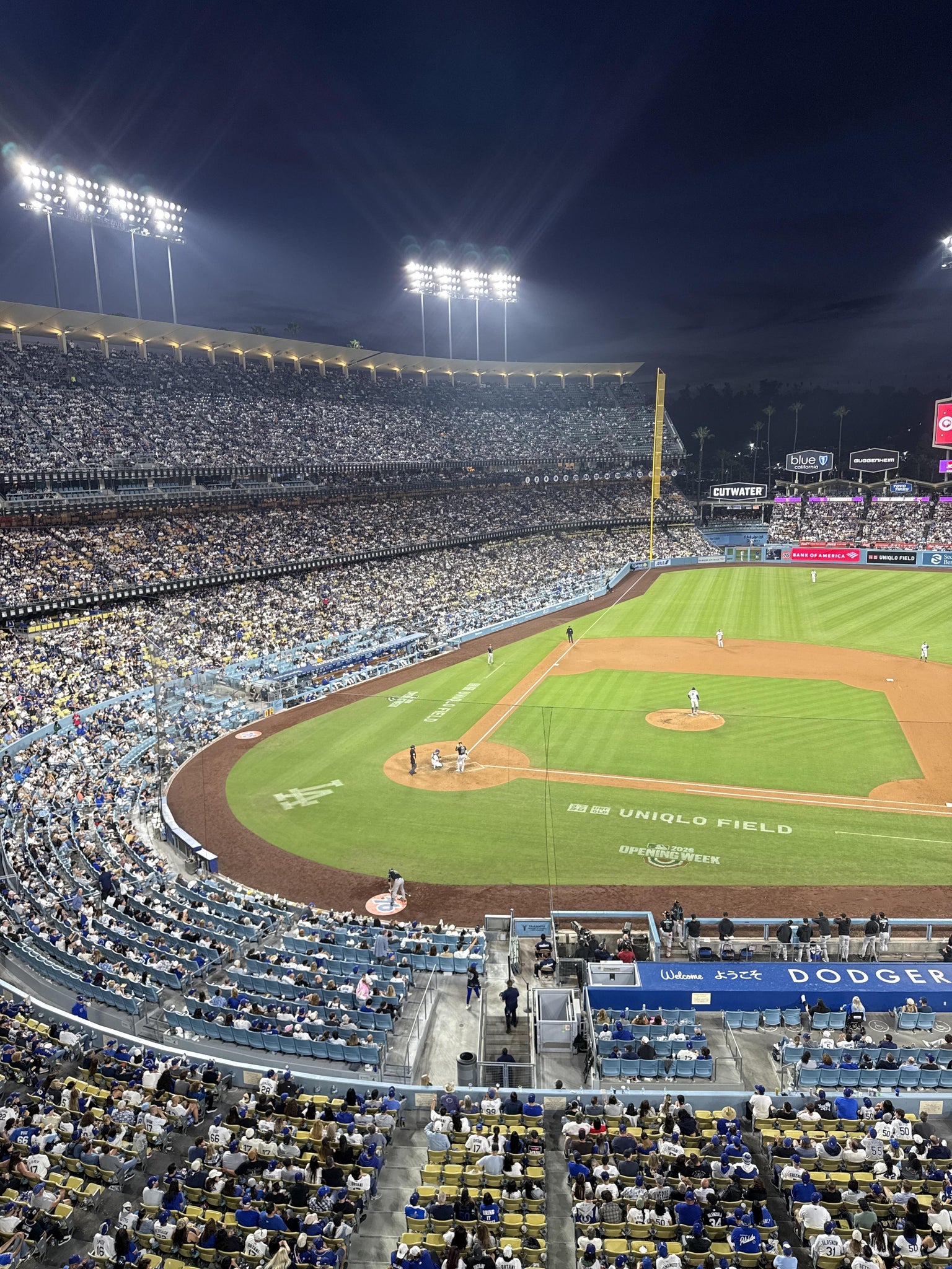 Real Fan View taken from Section 16 RS at UNIQLO Field at Dodger Stadium by Jessica R