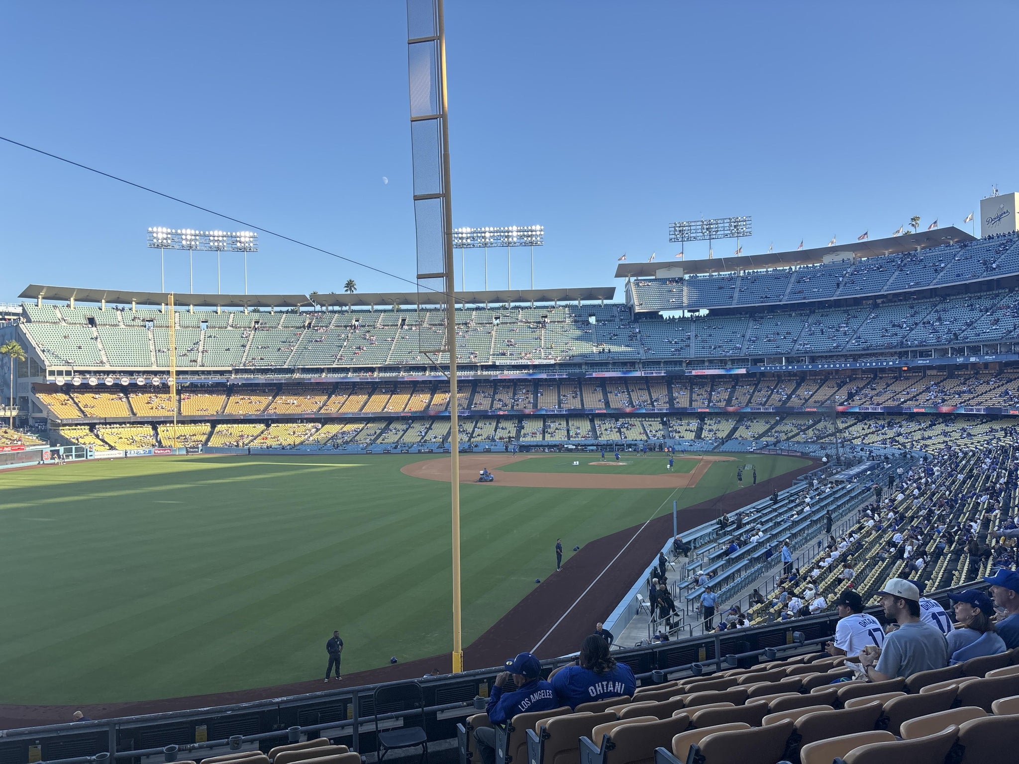 Real Fan View taken from Section 165 LG at UNIQLO Field at Dodger Stadium by Traci F