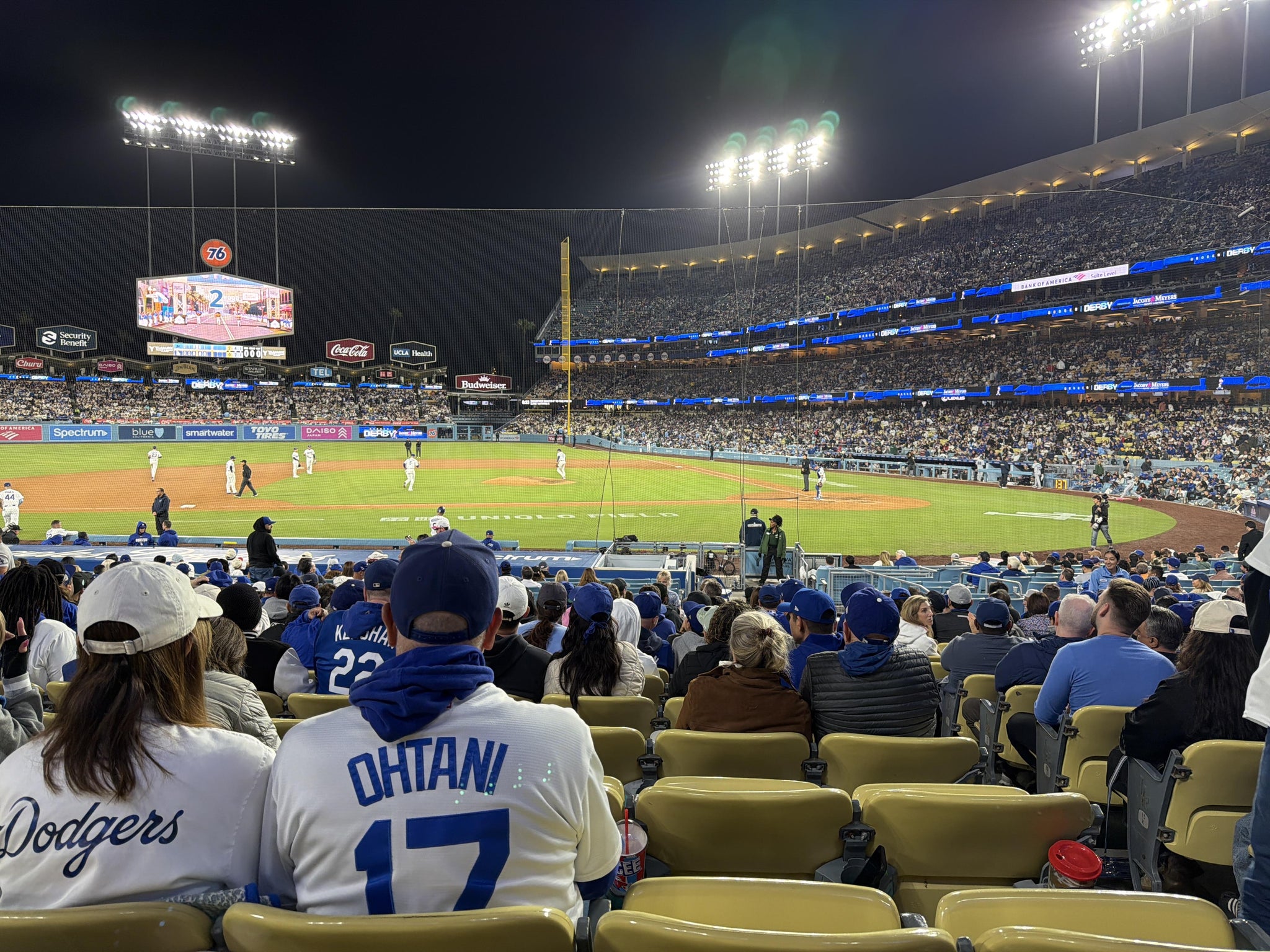 Real Fan View taken from Section 17 FD at UNIQLO Field at Dodger Stadium by Anonymous User