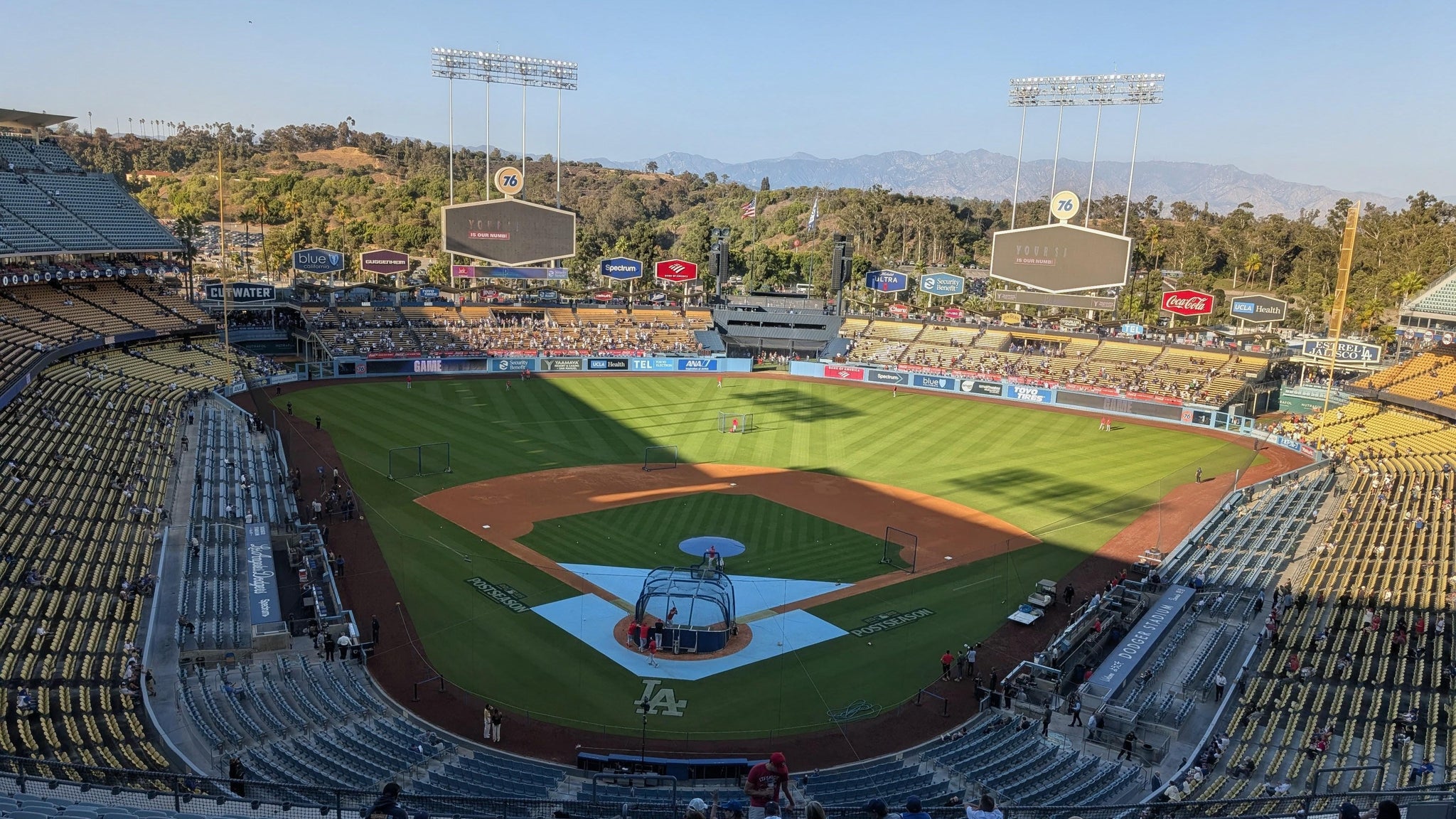 Real Fan View taken from Section 2 RS at UNIQLO Field at Dodger Stadium by Richard K