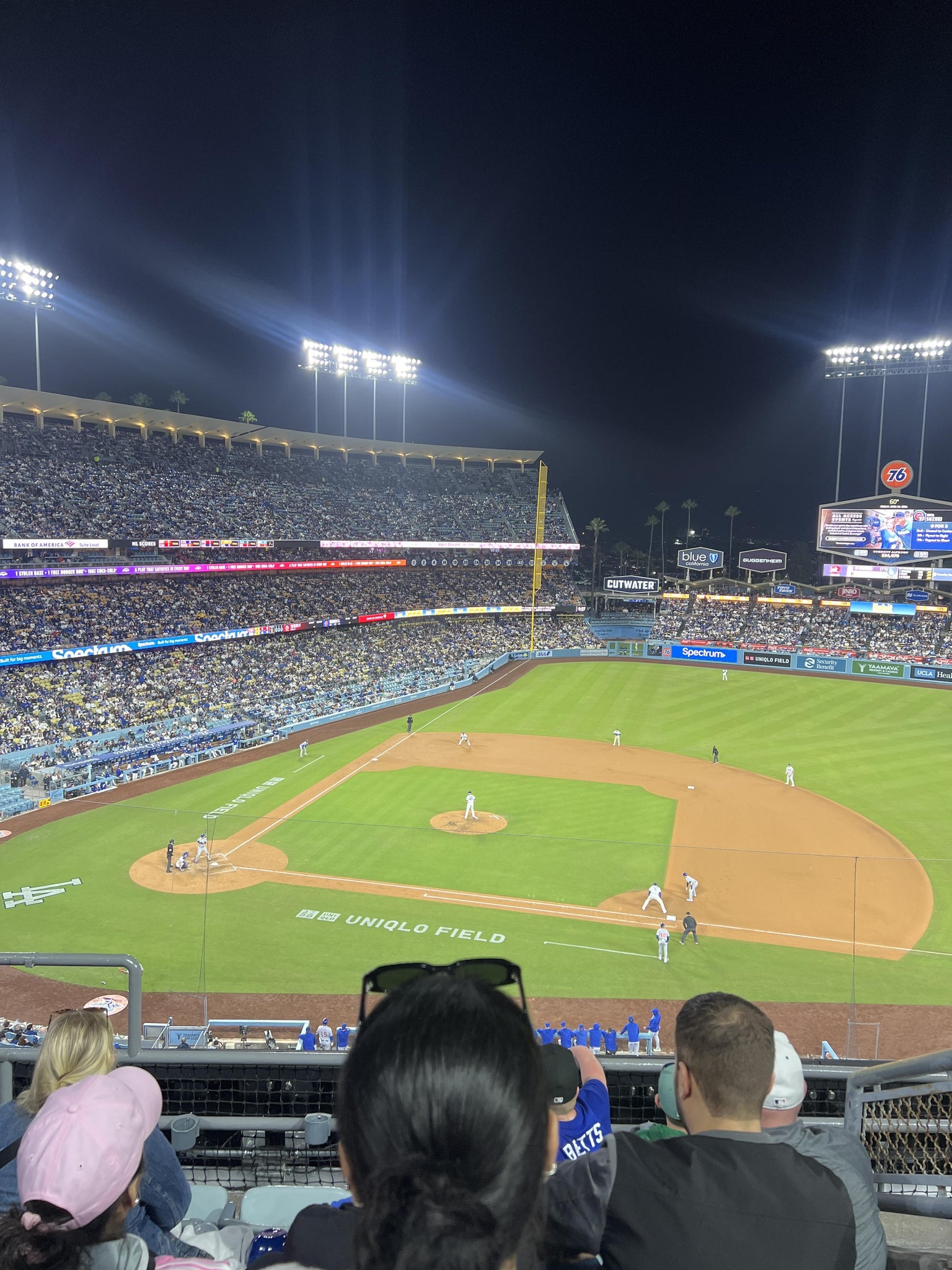 Real Fan View taken from Section 20 RS at UNIQLO Field at Dodger Stadium by Elijah V