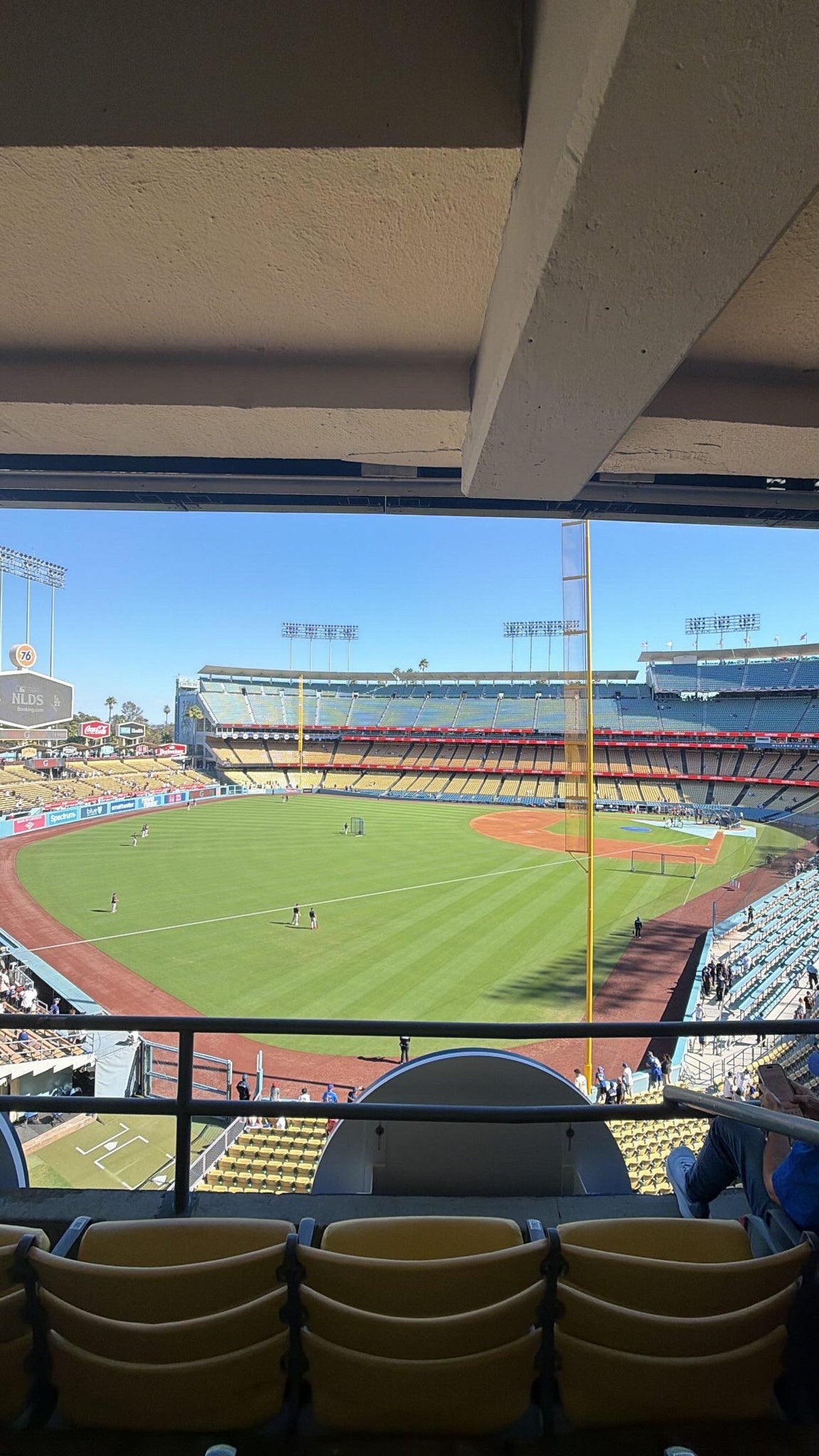 Real Fan View taken from Section 259 CL at UNIQLO Field at Dodger Stadium by Dillon R