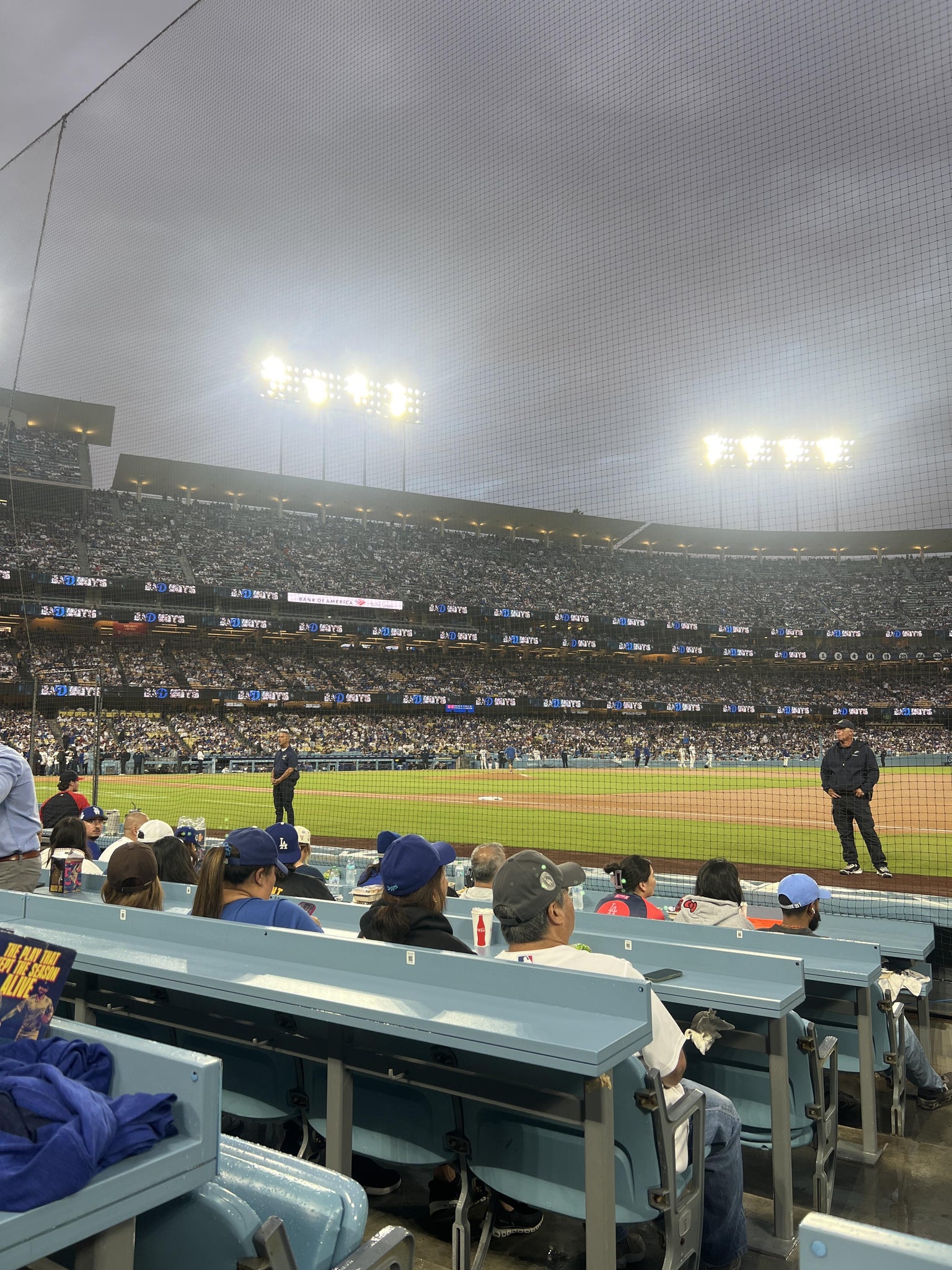 Real Fan View taken from Section 30 BL at UNIQLO Field at Dodger Stadium by Jorge G