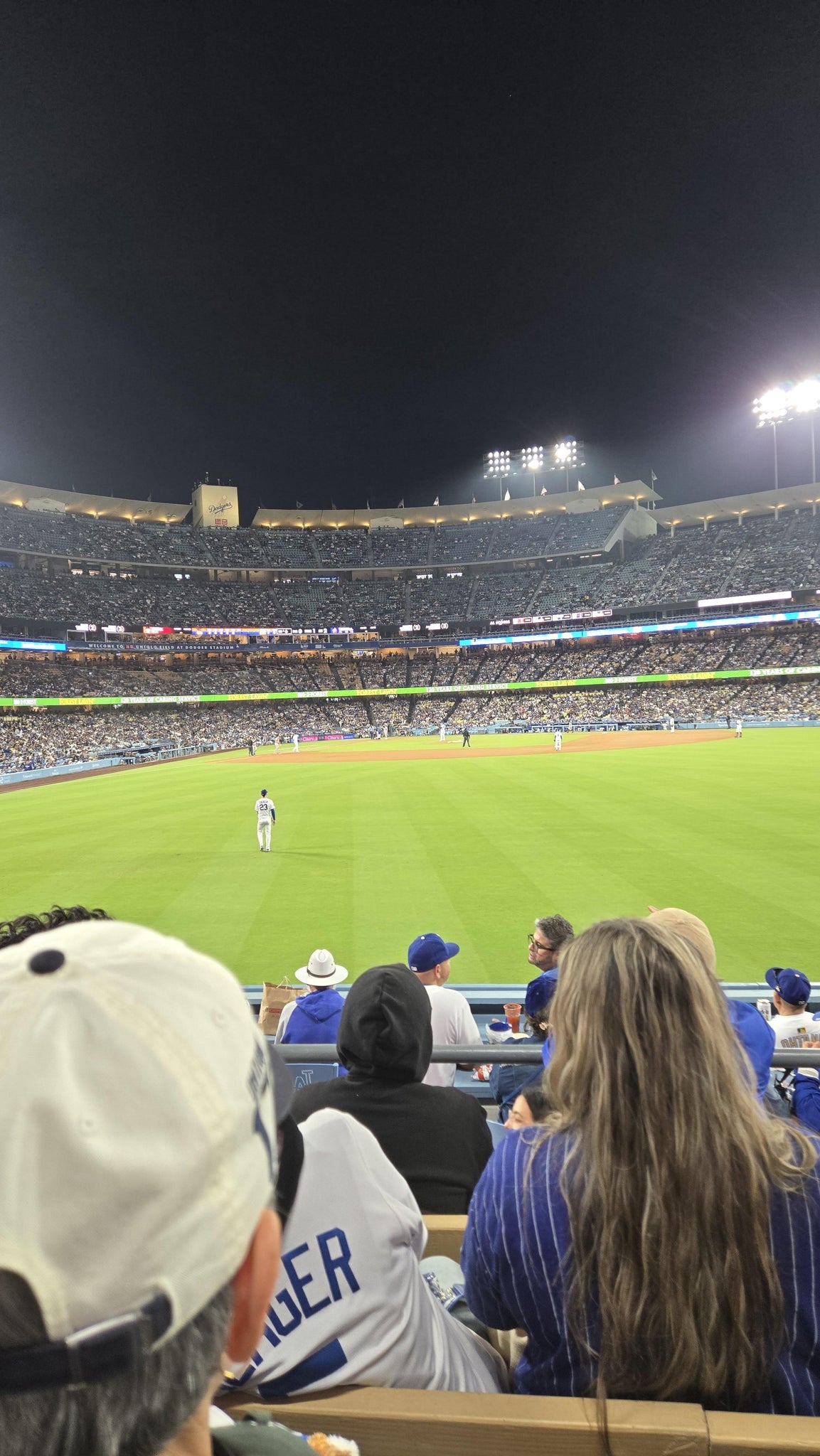 Real Fan View taken from Section 308 PR at UNIQLO Field at Dodger Stadium by Emanuel J