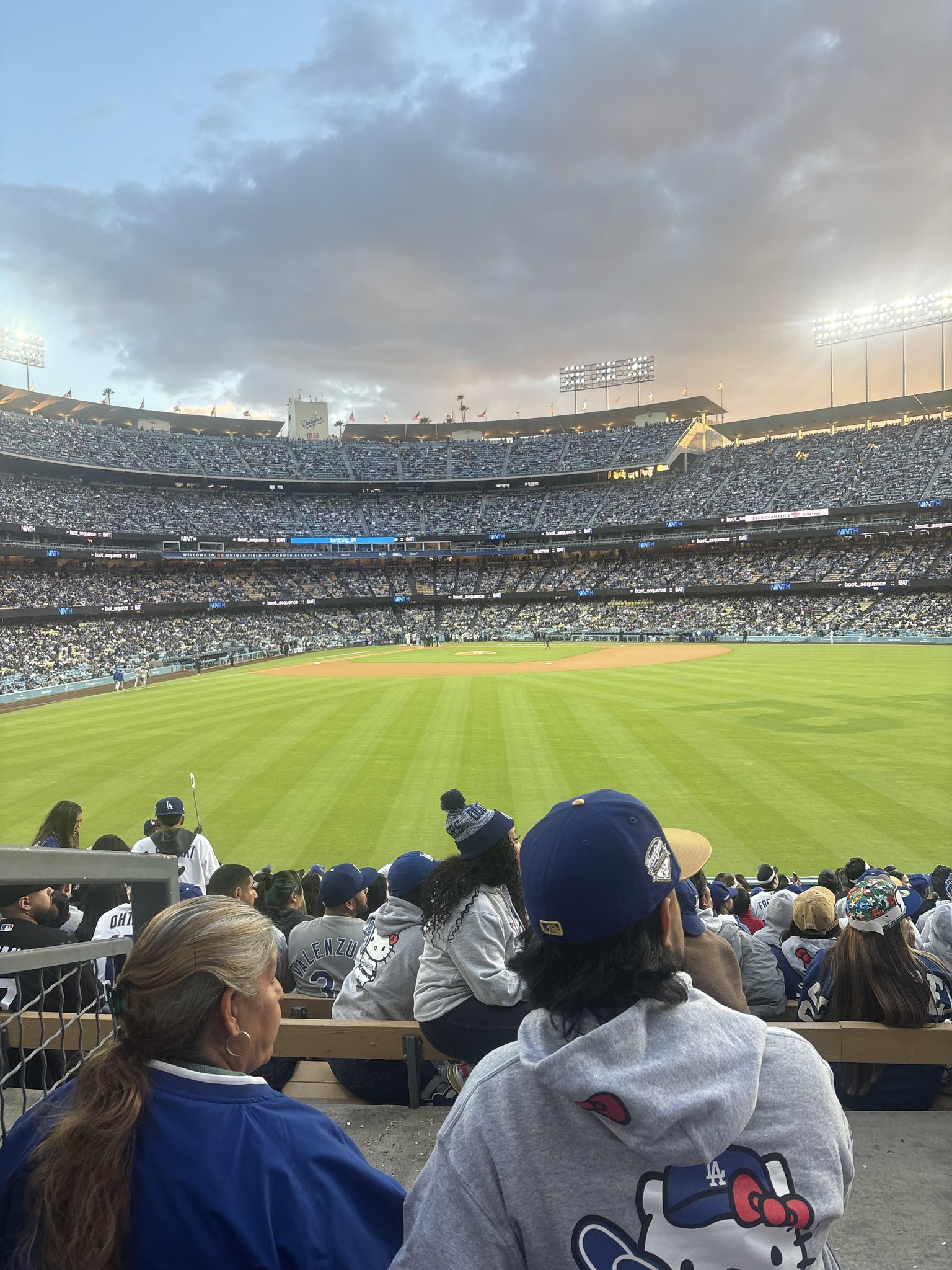 Real Fan View taken from Section 310 PR at UNIQLO Field at Dodger Stadium by Jacqueline P