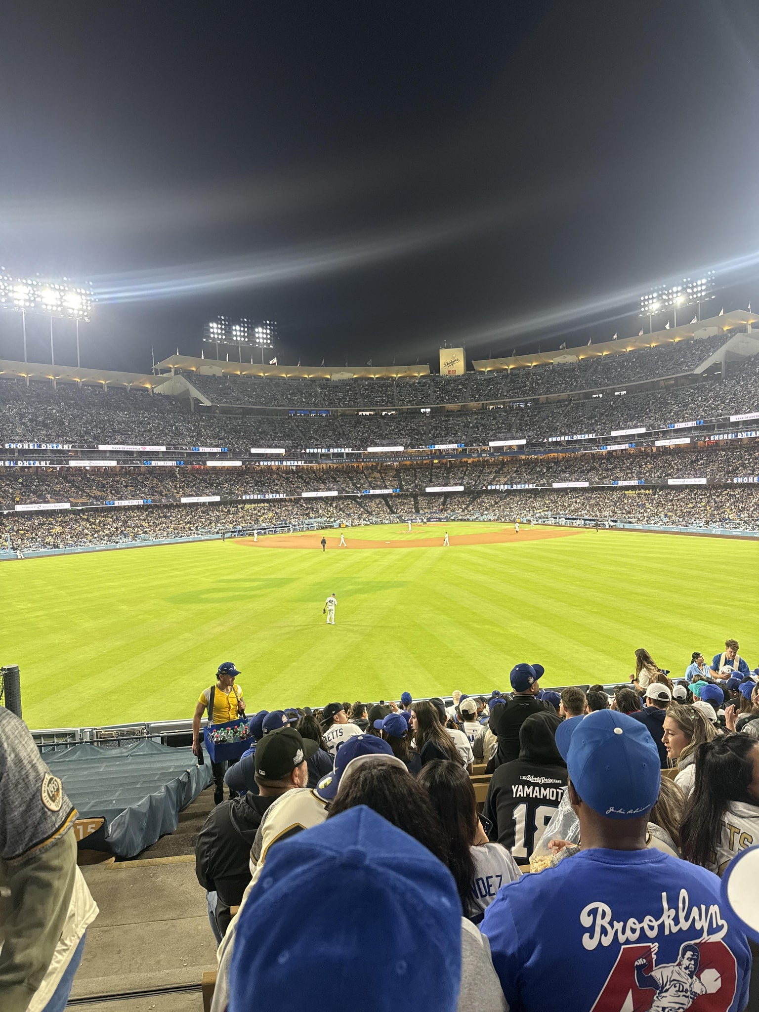 UNIQLO Field at Dodger Stadium - Section 313 Pl Seat View | SeatGeek.ca