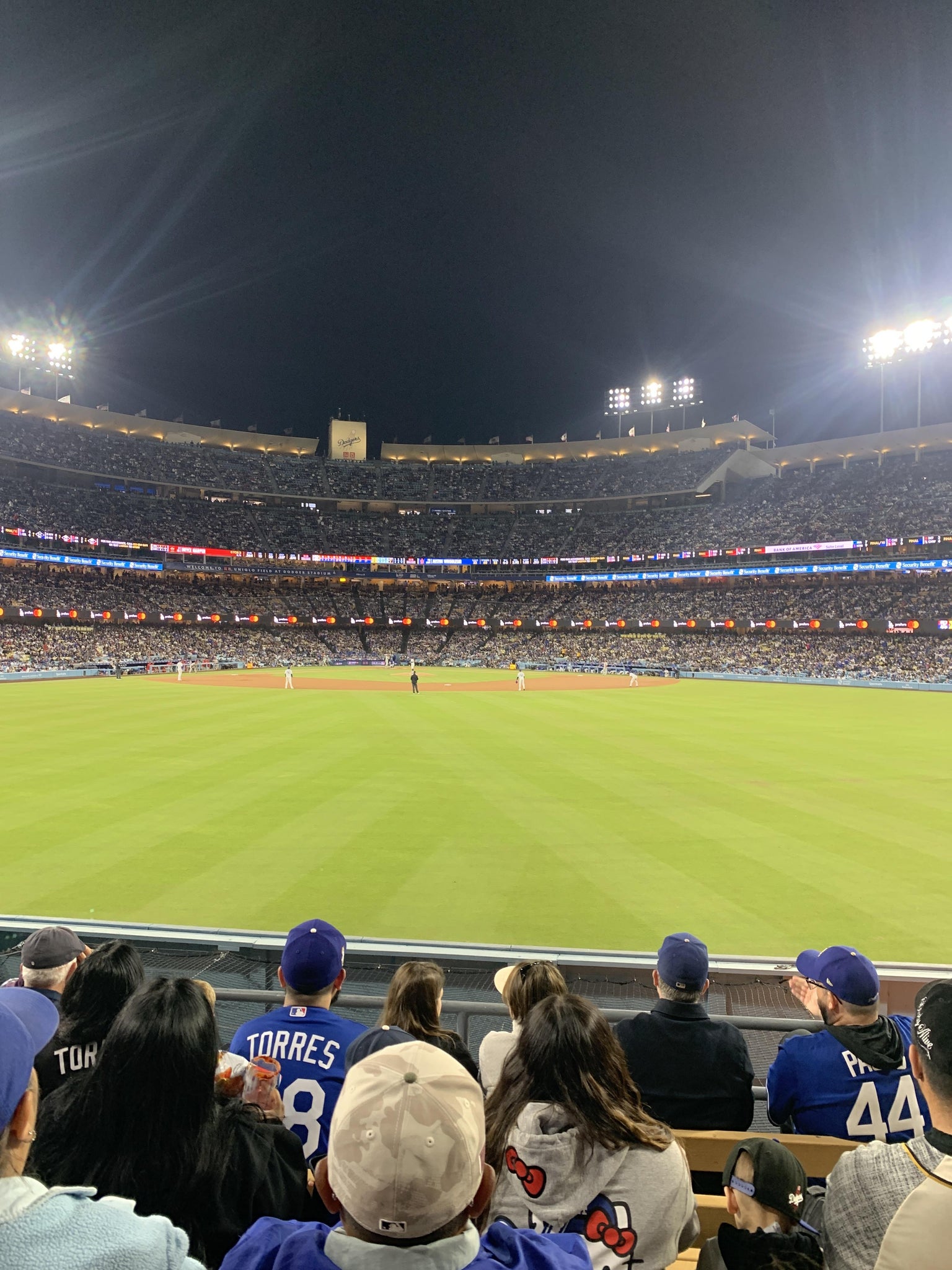 Real Fan View taken from Section 314 PR at UNIQLO Field at Dodger Stadium by Anonymous User