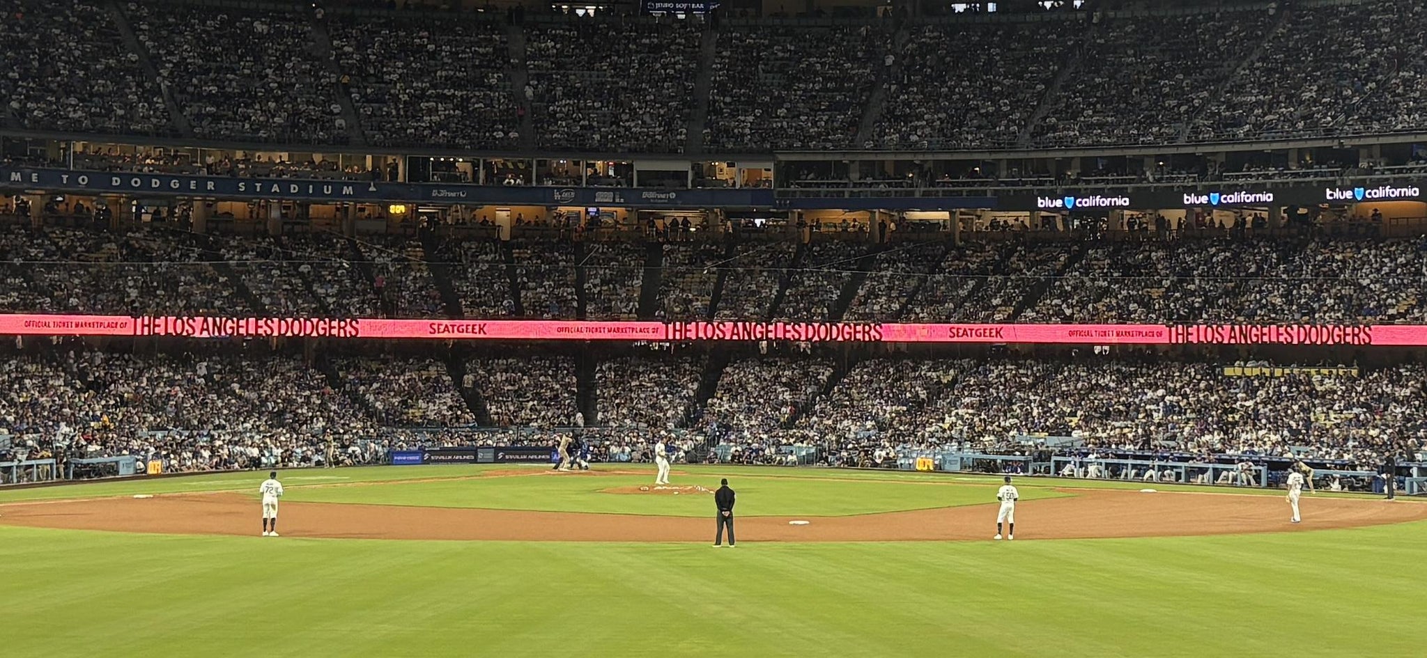 Real Fan View taken from Section 314 PR at UNIQLO Field at Dodger Stadium by Ashley B
