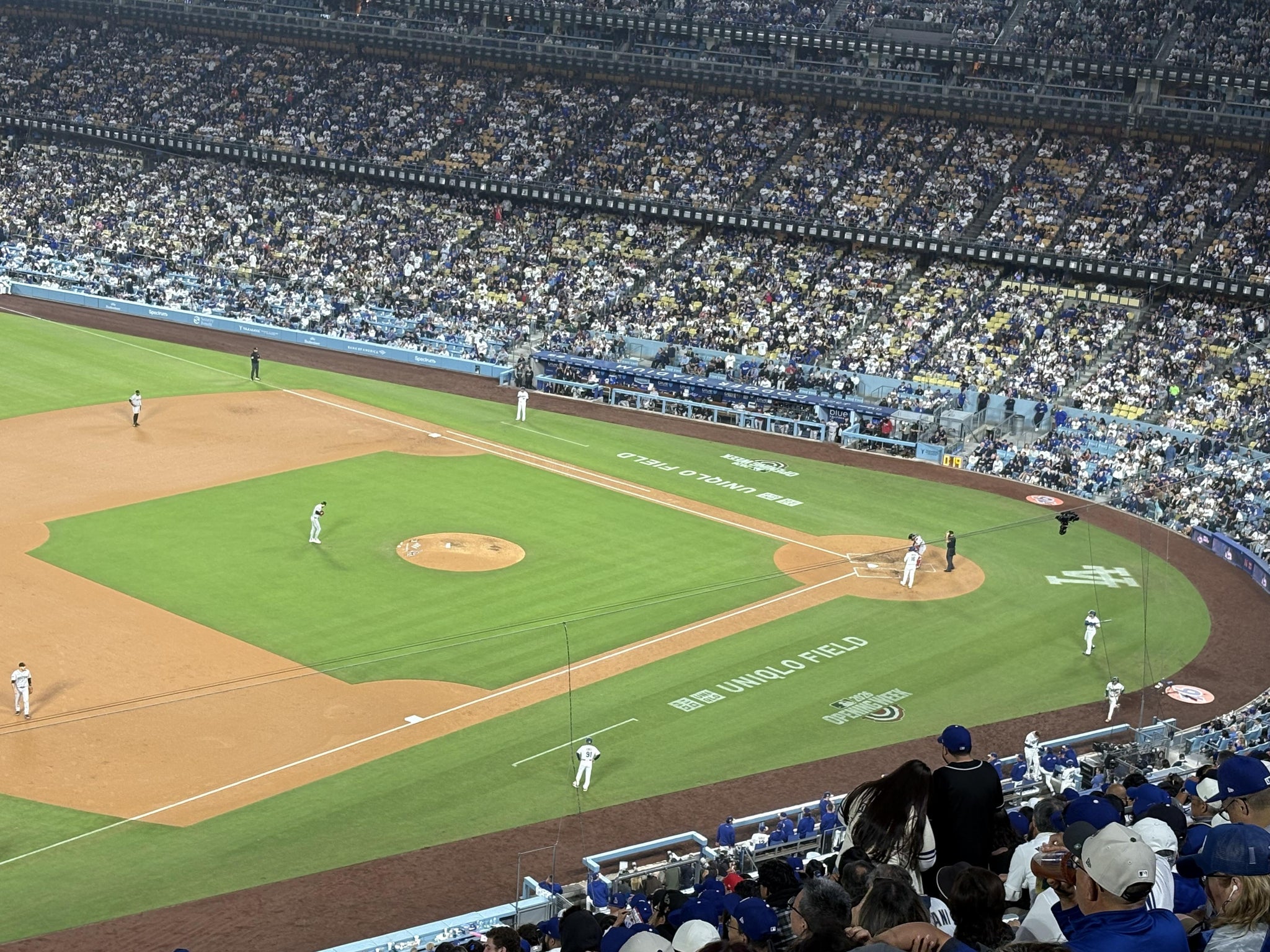 Real Fan View taken from Section 33 RS at UNIQLO Field at Dodger Stadium by Lindsay P