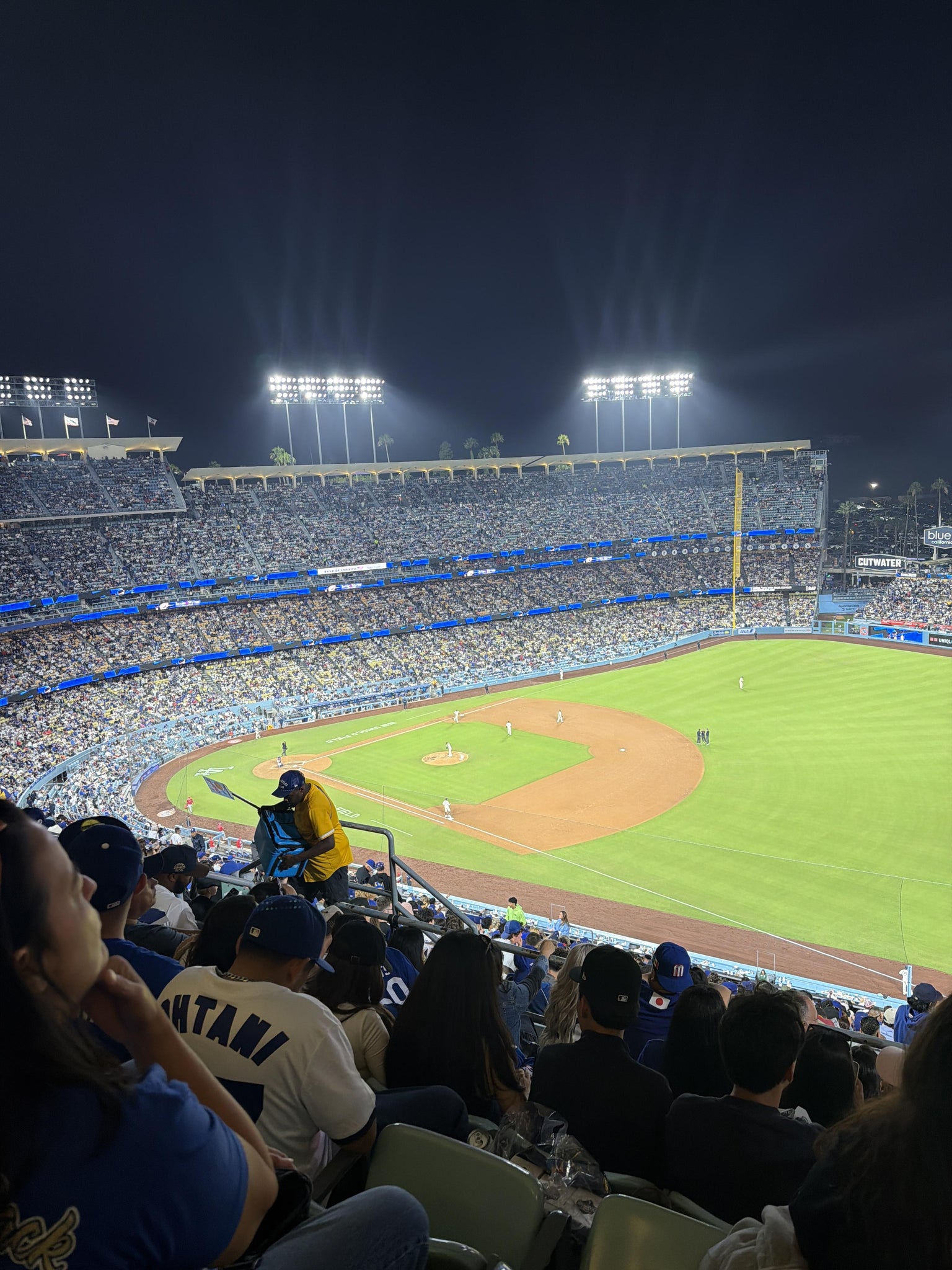 Real Fan View taken from Section 34 RS at UNIQLO Field at Dodger Stadium by Anahi B