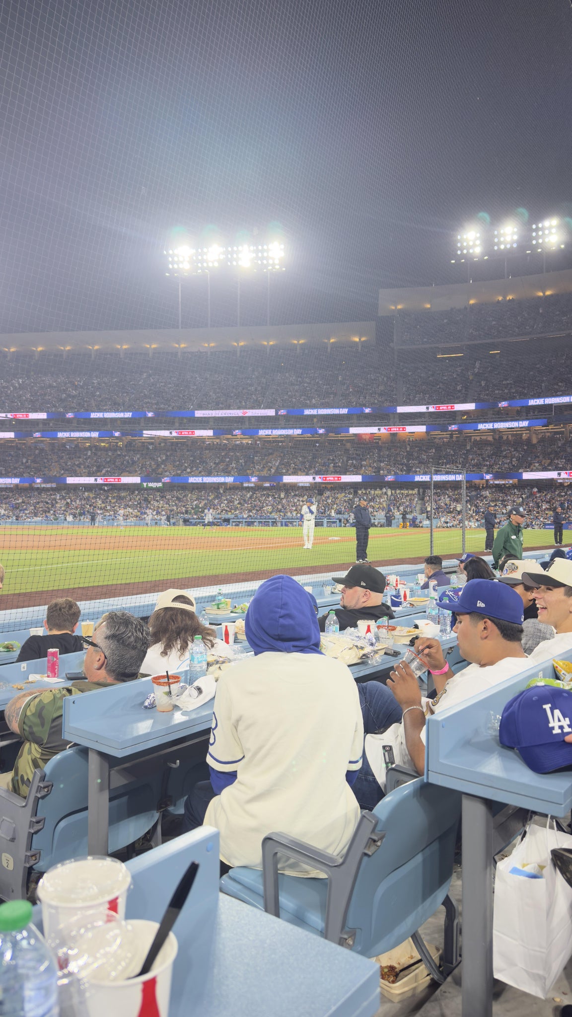 Real Fan View taken from Section 37 BL at UNIQLO Field at Dodger Stadium by James G