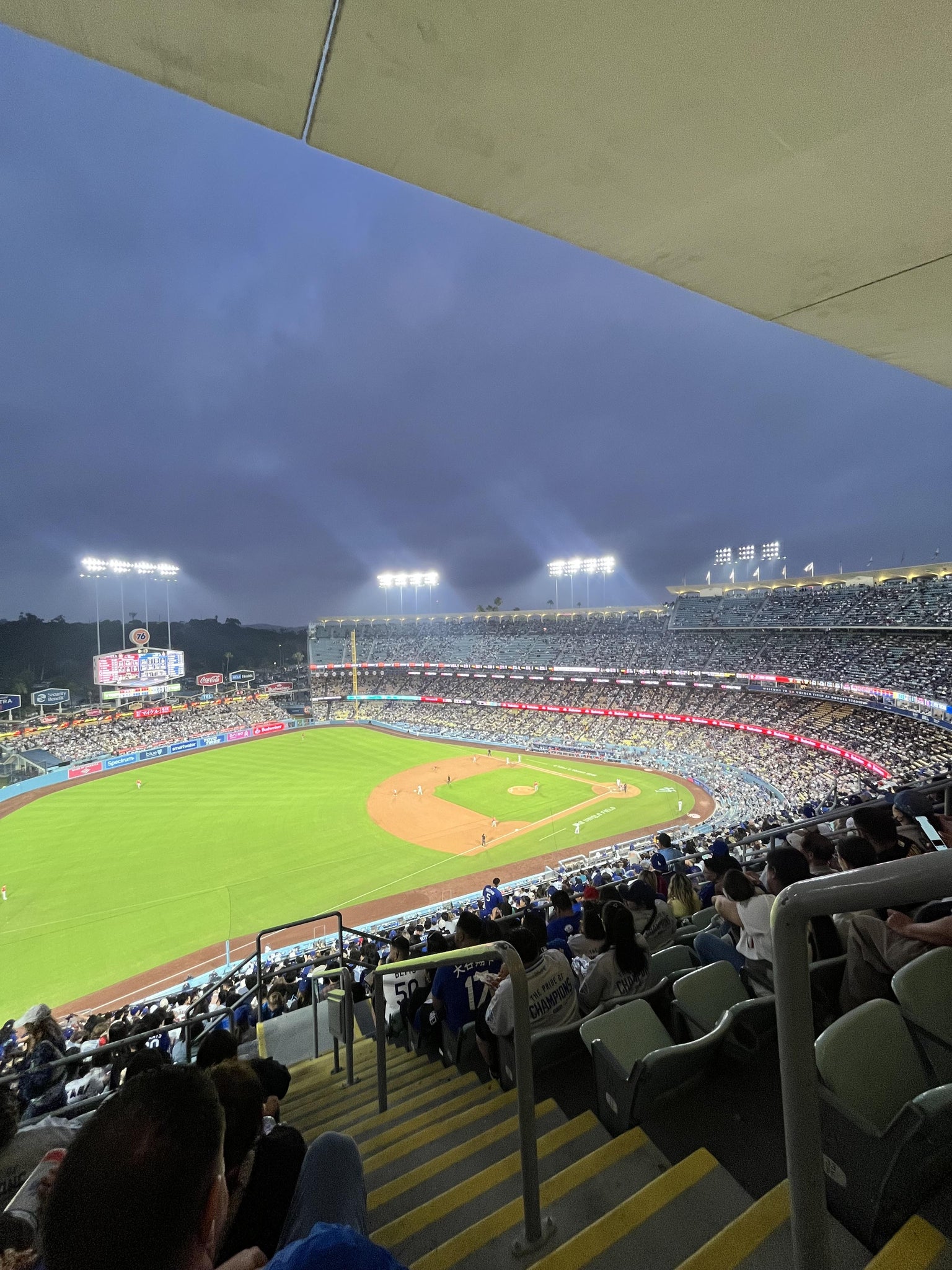 Real Fan View taken from Section 37 RS at UNIQLO Field at Dodger Stadium by Jessica R