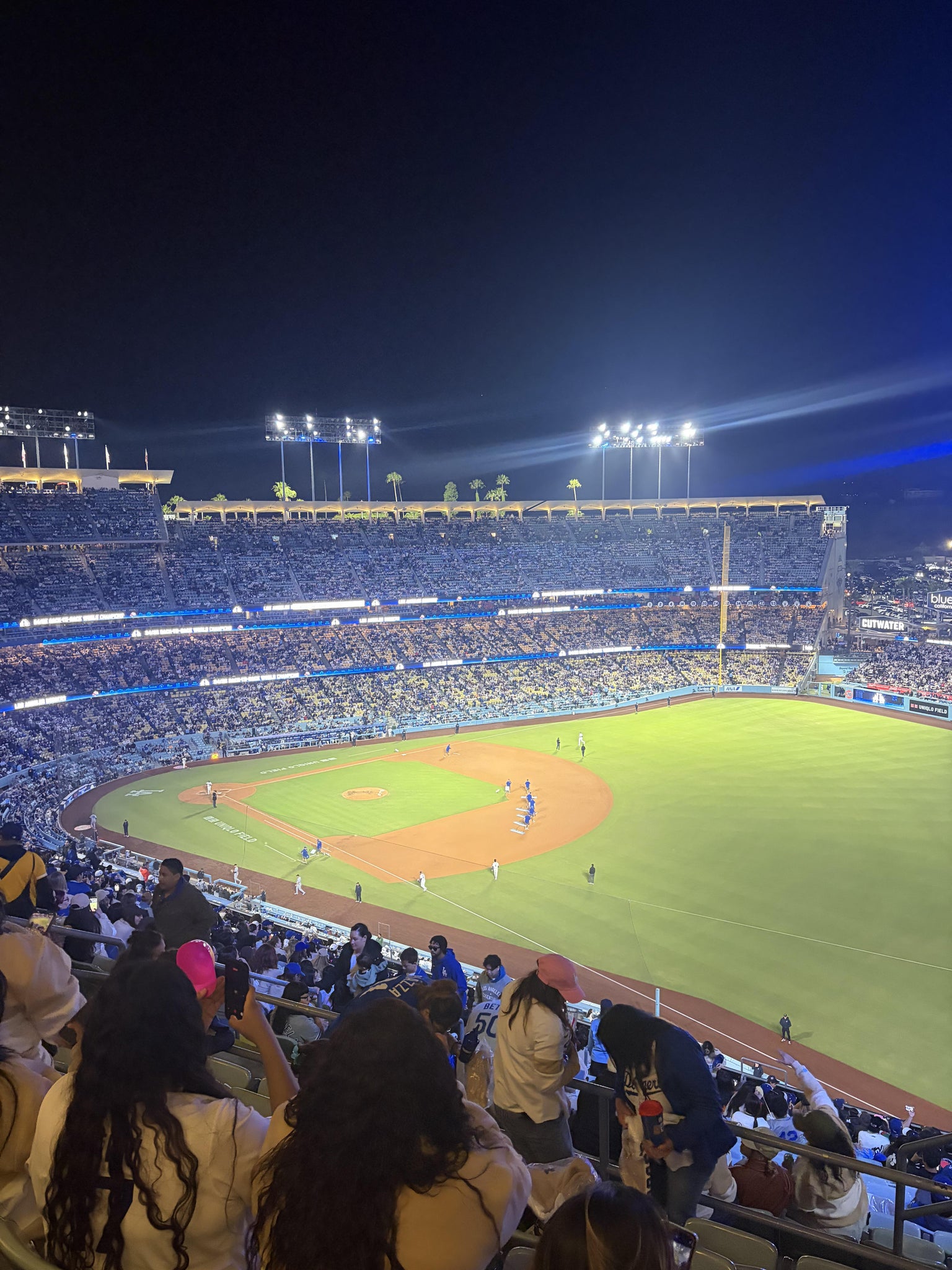 Real Fan View taken from Section 38 RS at UNIQLO Field at Dodger Stadium by Zariah H
