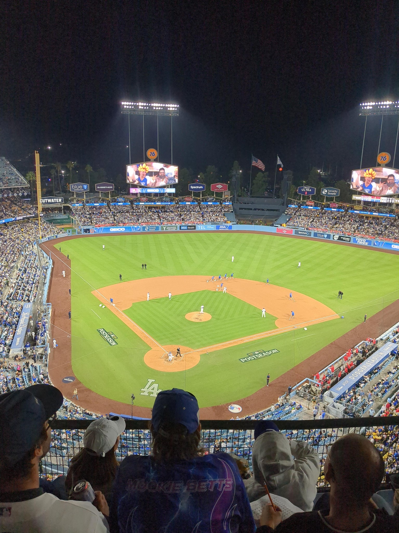 Real Fan View taken from Section 4 TD at UNIQLO Field at Dodger Stadium by John B