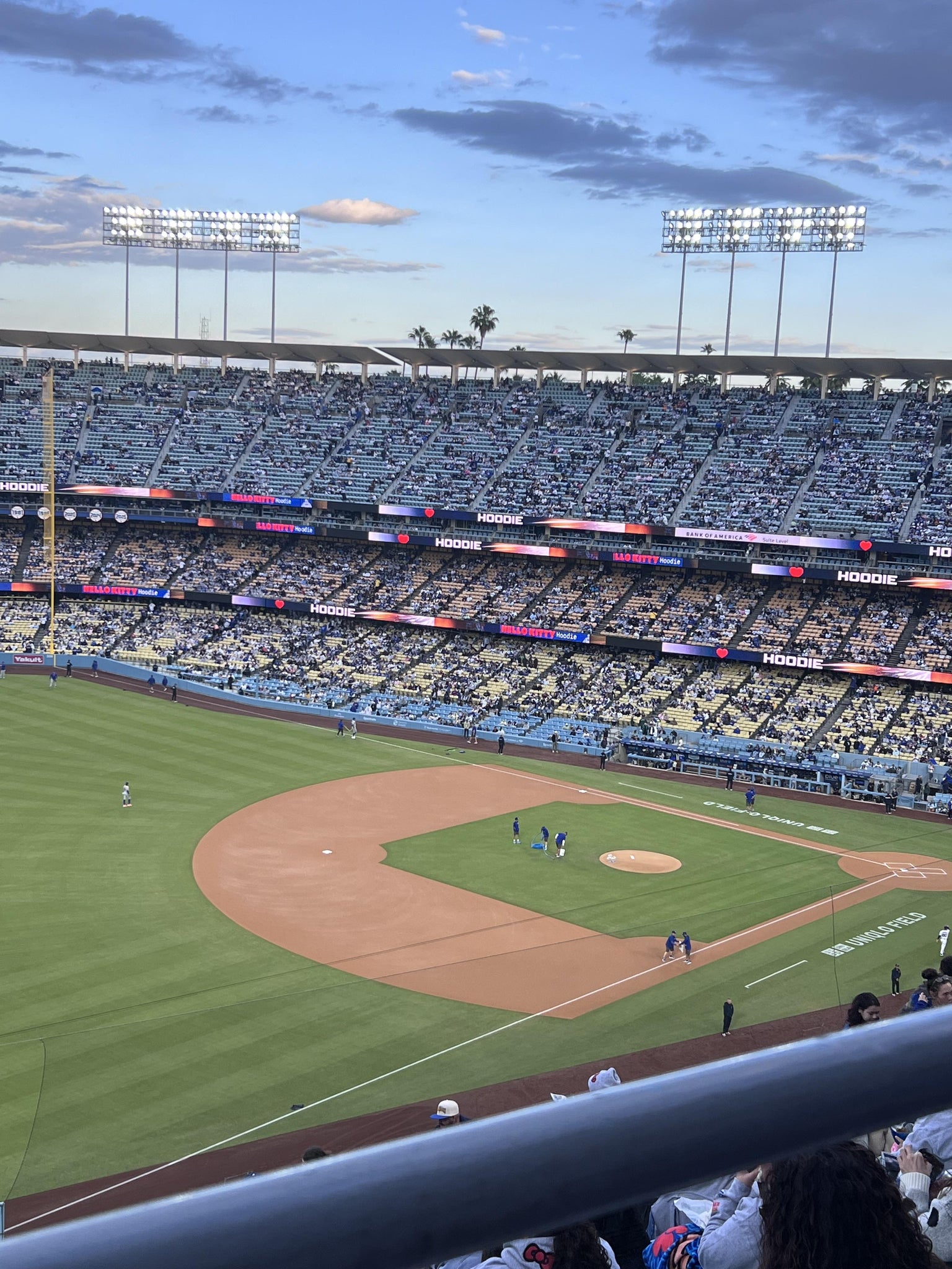 Real Fan View taken from Section 41 RS at UNIQLO Field at Dodger Stadium by Gladys H