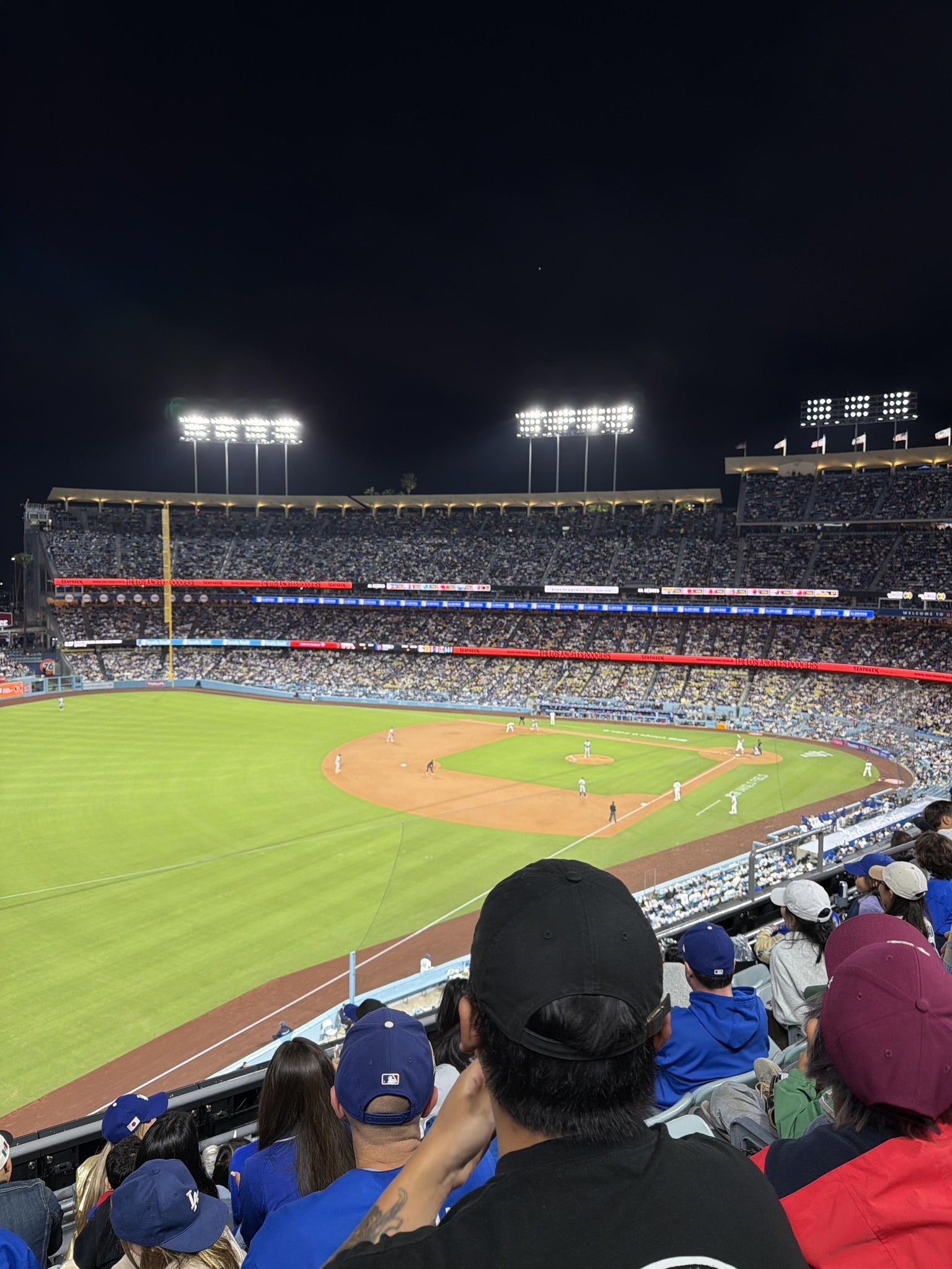 Real Fan View taken from Section 43 RS at UNIQLO Field at Dodger Stadium by Erika C