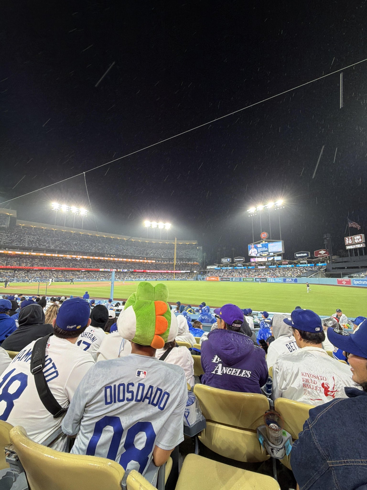 Real Fan View taken from Section 44 FD at UNIQLO Field at Dodger Stadium by Yenesis B
