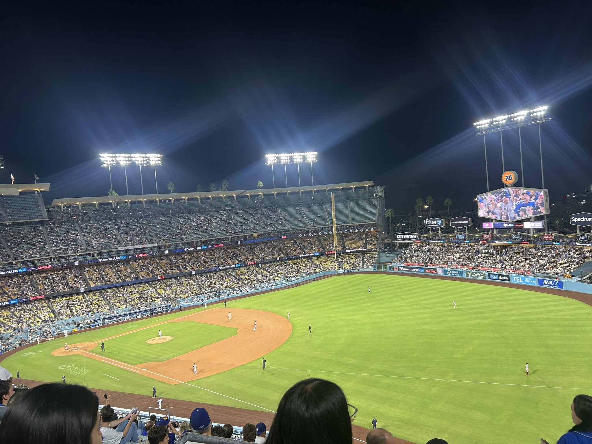 Real Fan View taken from Section 44 RS at UNIQLO Field at Dodger Stadium by Anonymous User
