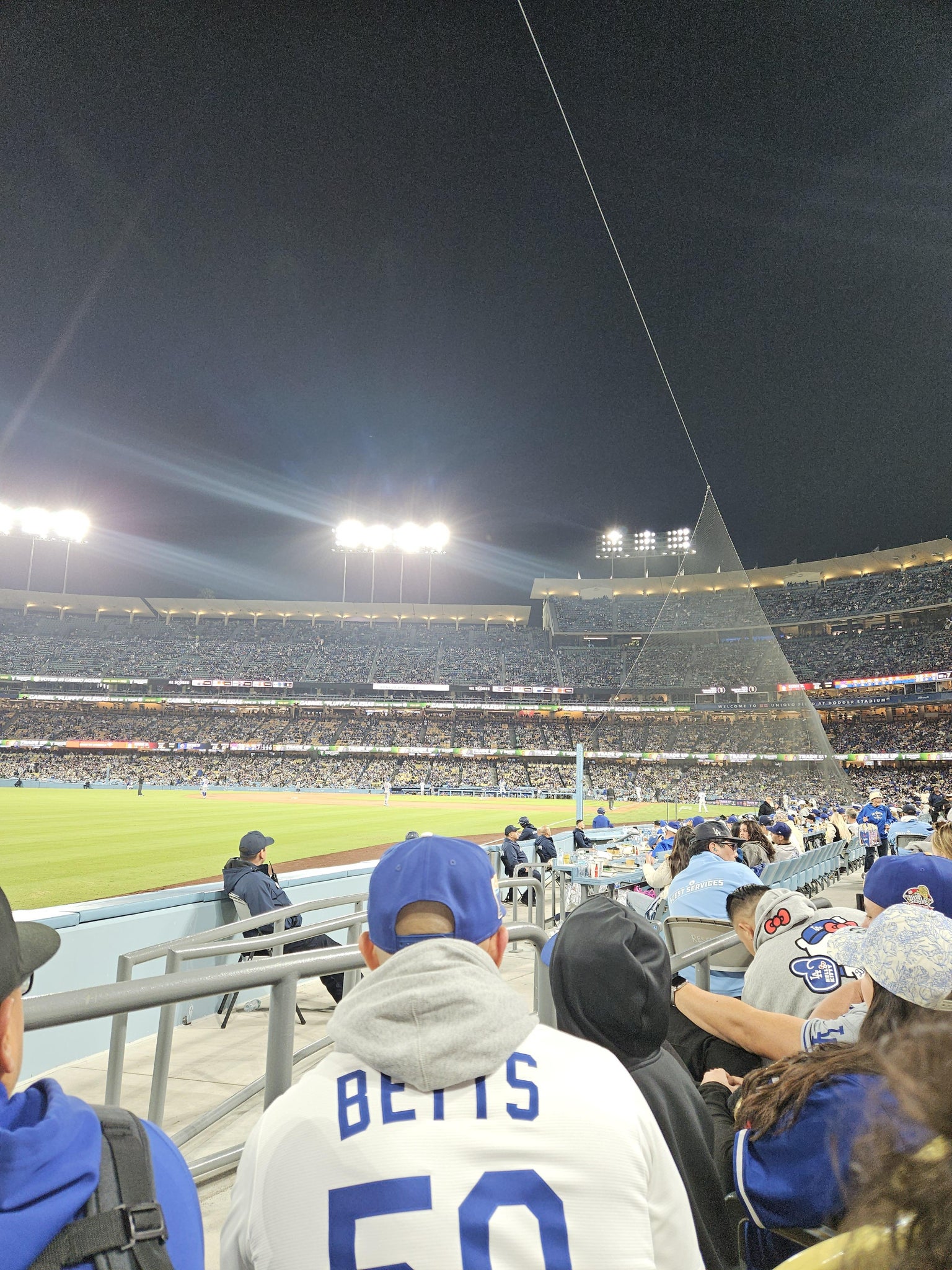 Real Fan View taken from Section 47 FD at UNIQLO Field at Dodger Stadium by Anonymous User