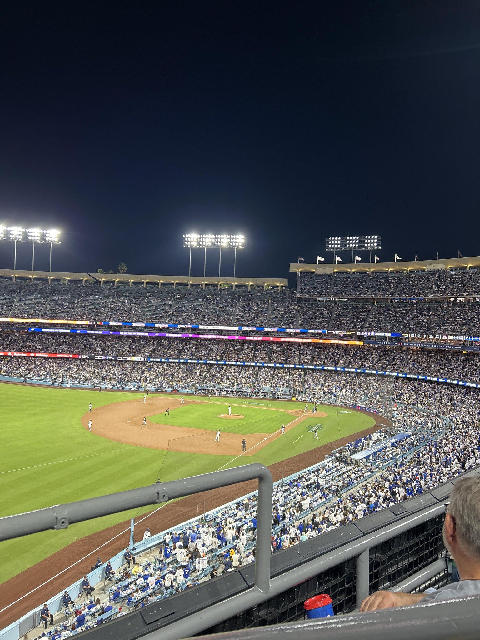 Real Fan View taken from Section 47 RS at UNIQLO Field at Dodger Stadium by Maynor M