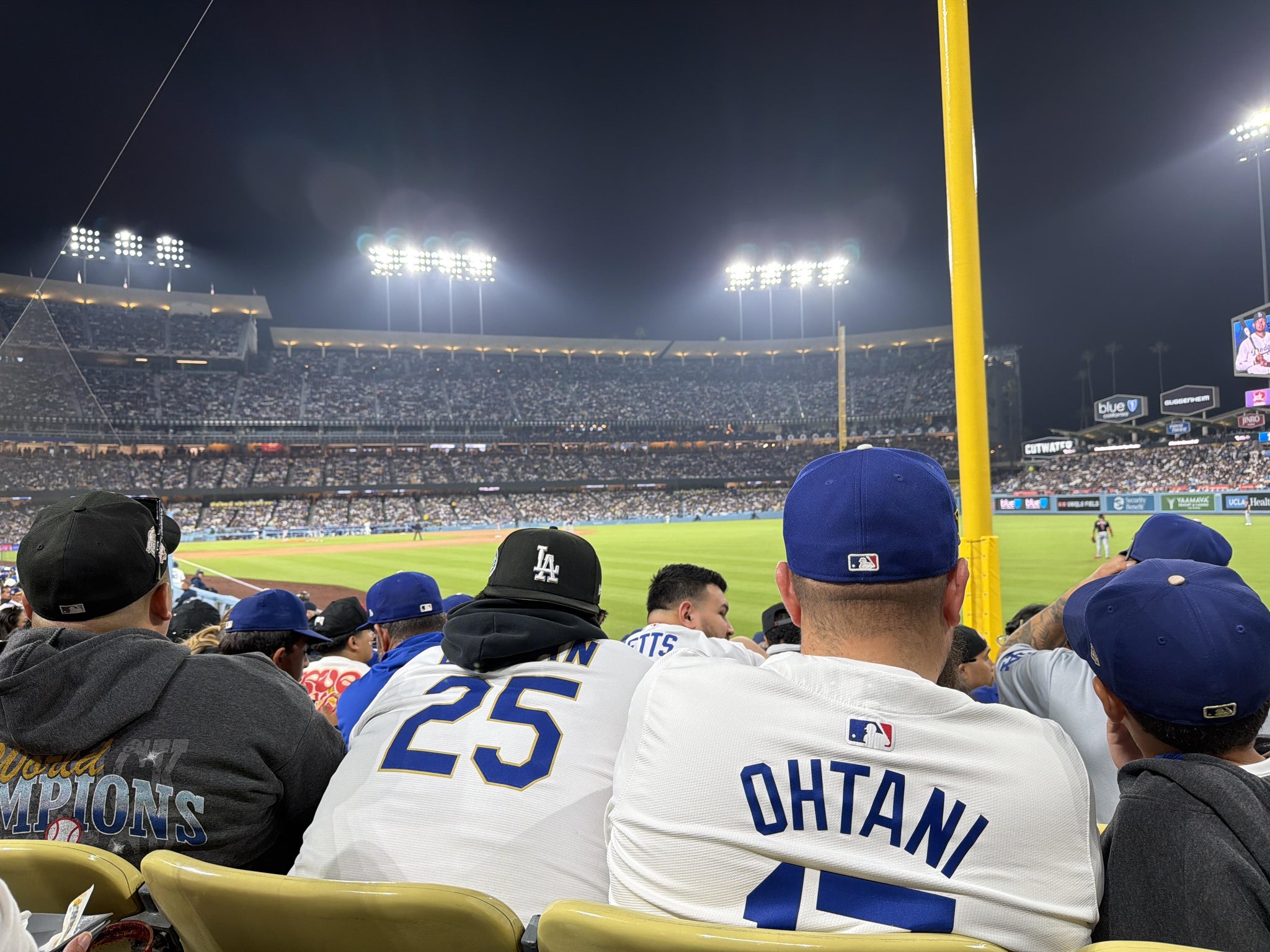Real Fan View taken from Section 48 FD at UNIQLO Field at Dodger Stadium by Anonymous User