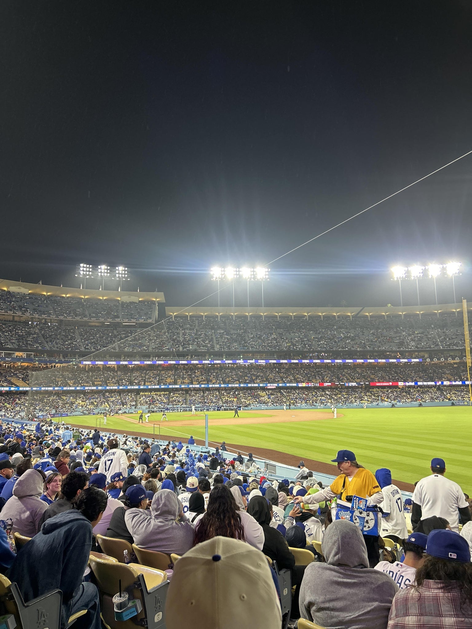 Real Fan View taken from Section 48 FD at UNIQLO Field at Dodger Stadium by Ramon M