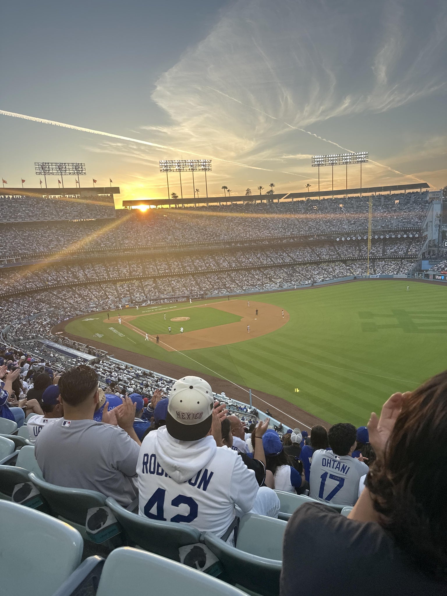 Real Fan View taken from Section 48 RS at UNIQLO Field at Dodger Stadium by Cecilia S