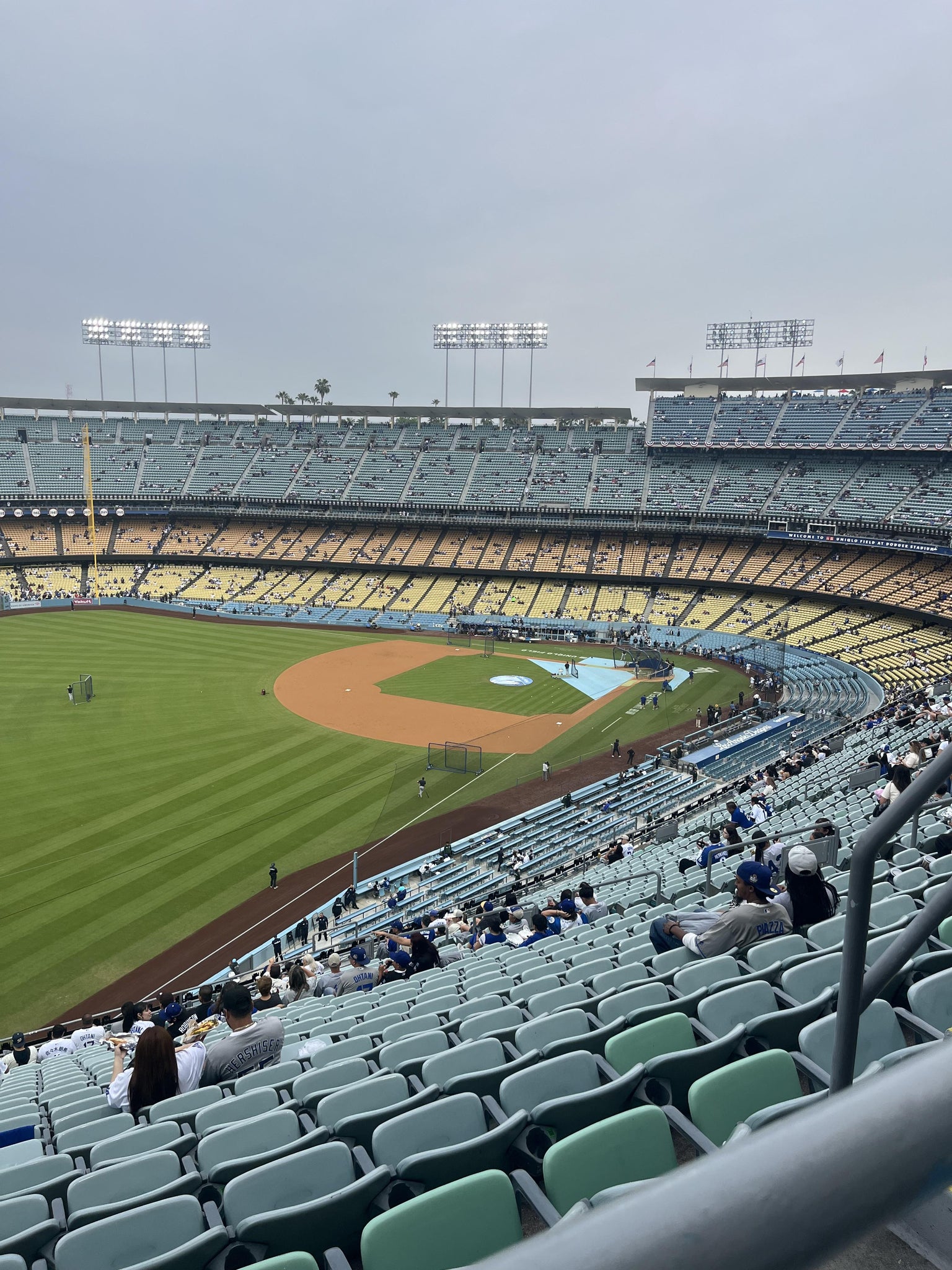 Real Fan View taken from Section 49 RS at UNIQLO Field at Dodger Stadium by Zulma E