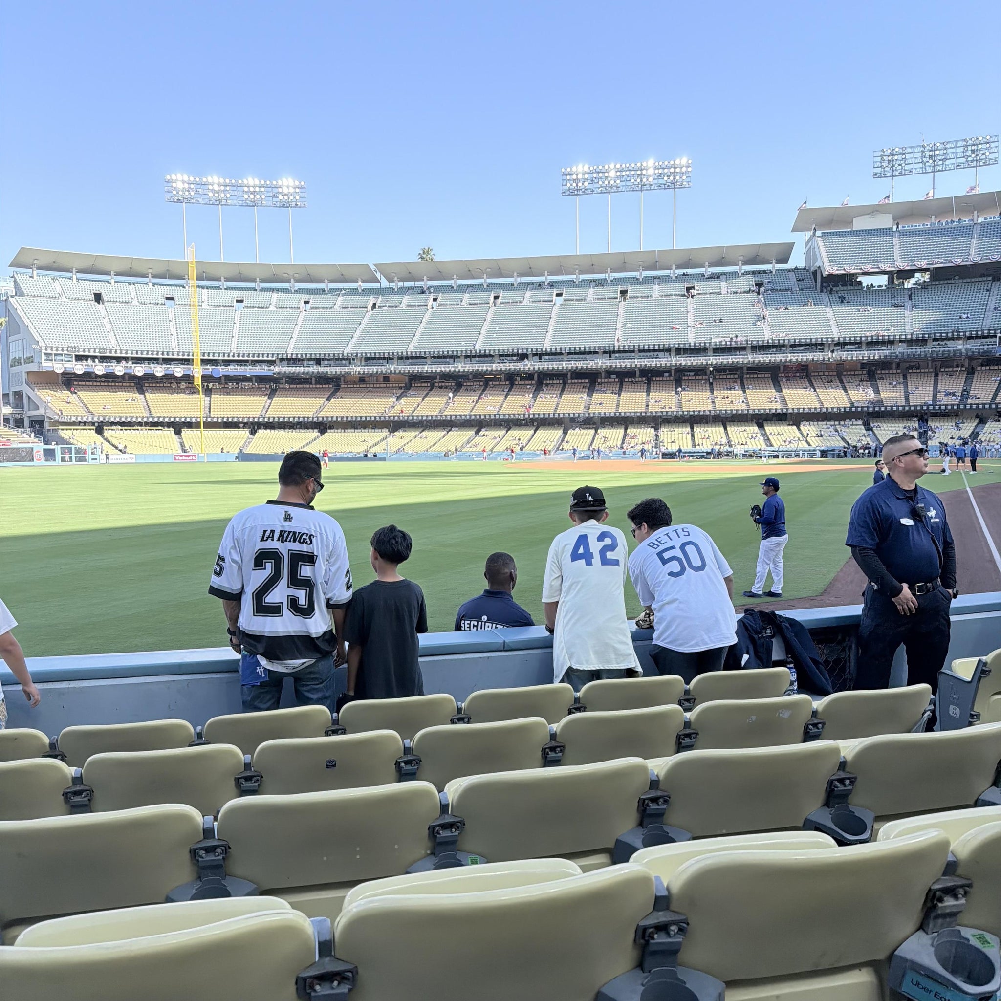 Real Fan View taken from Section 51 FD at UNIQLO Field at Dodger Stadium by Natalie M