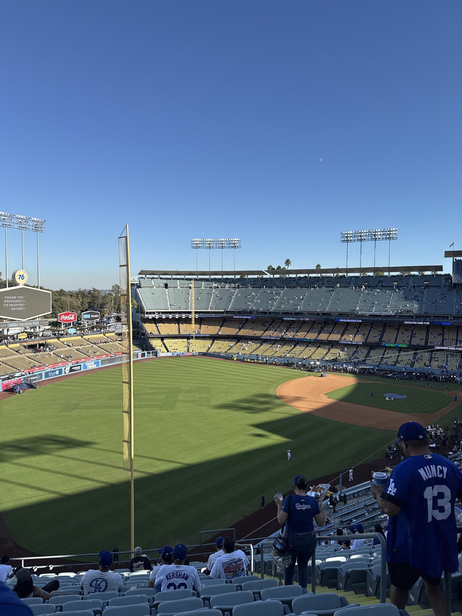 Real Fan View taken from Section 51 RS at UNIQLO Field at Dodger Stadium by Nancy P