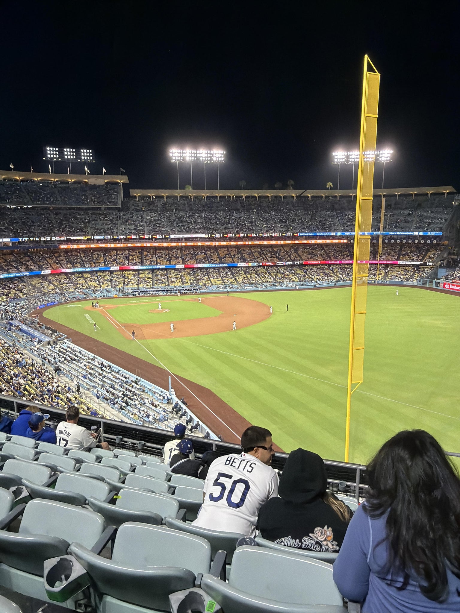 Real Fan View taken from Section 52 RS at UNIQLO Field at Dodger Stadium by Rafael H