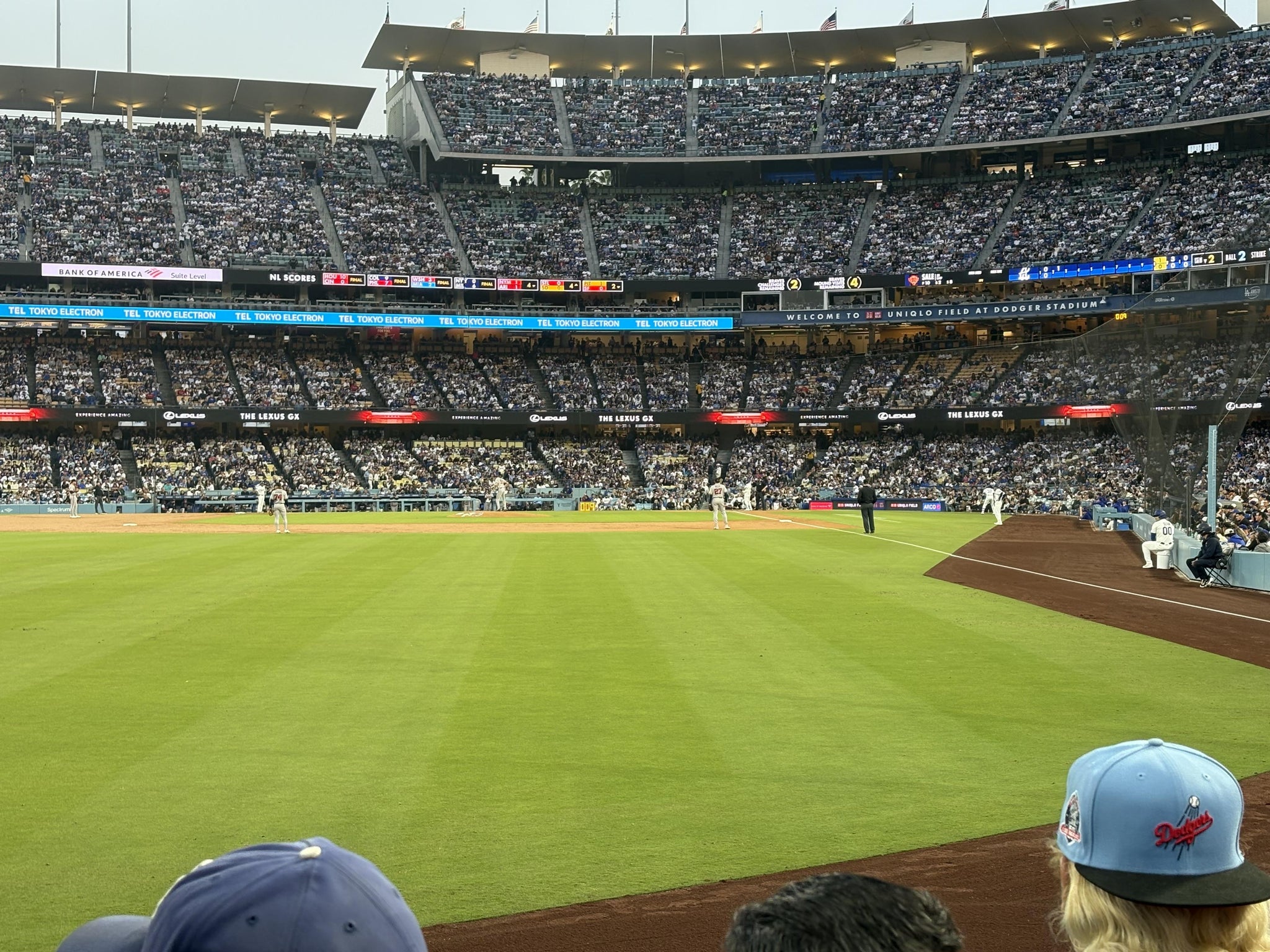 Real Fan View taken from Section 53 FD at UNIQLO Field at Dodger Stadium by Anonymous User