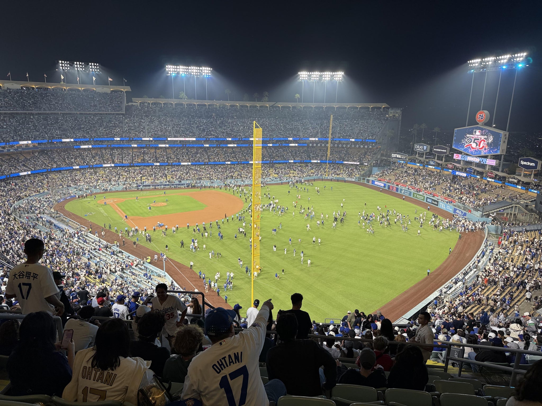 Real Fan View taken from Section 54 RS at UNIQLO Field at Dodger Stadium by Anonymous User