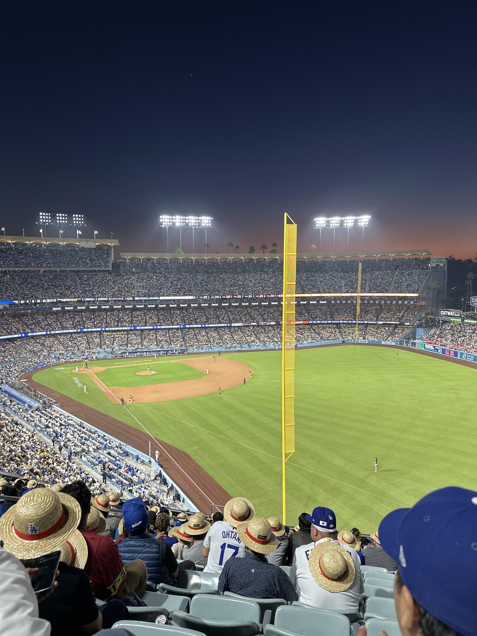 Real Fan View taken from Section 56 RS at UNIQLO Field at Dodger Stadium by Tanya G