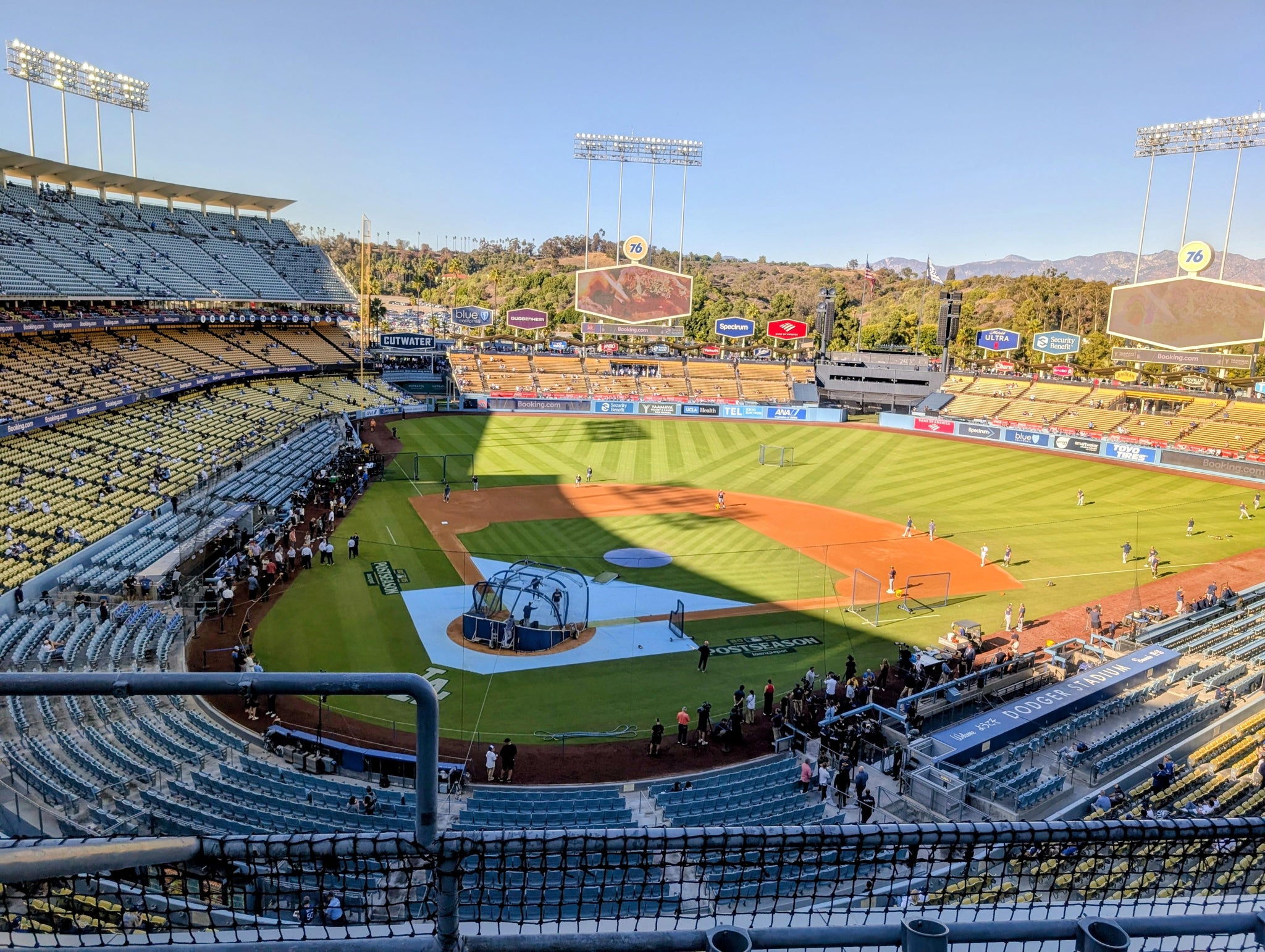 Real Fan View taken from Section 6 RS at UNIQLO Field at Dodger Stadium by Richard K