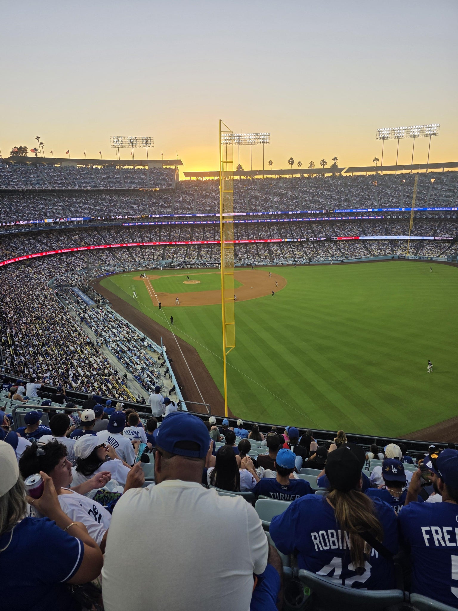 Real Fan View taken from Section 60 RS at UNIQLO Field at Dodger Stadium by Javier S