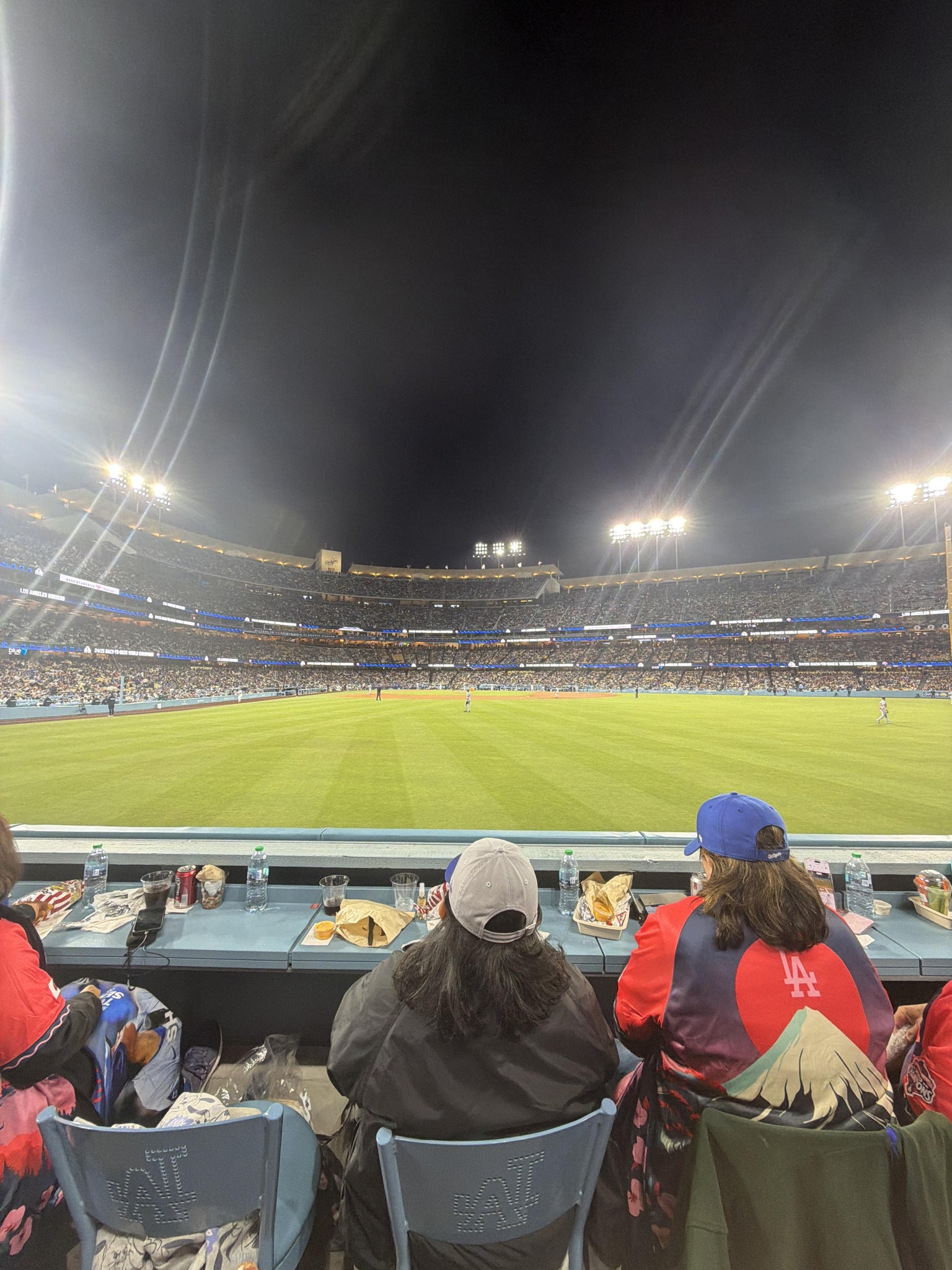 Real Fan View taken from Rhra at UNIQLO Field at Dodger Stadium by Andrew L